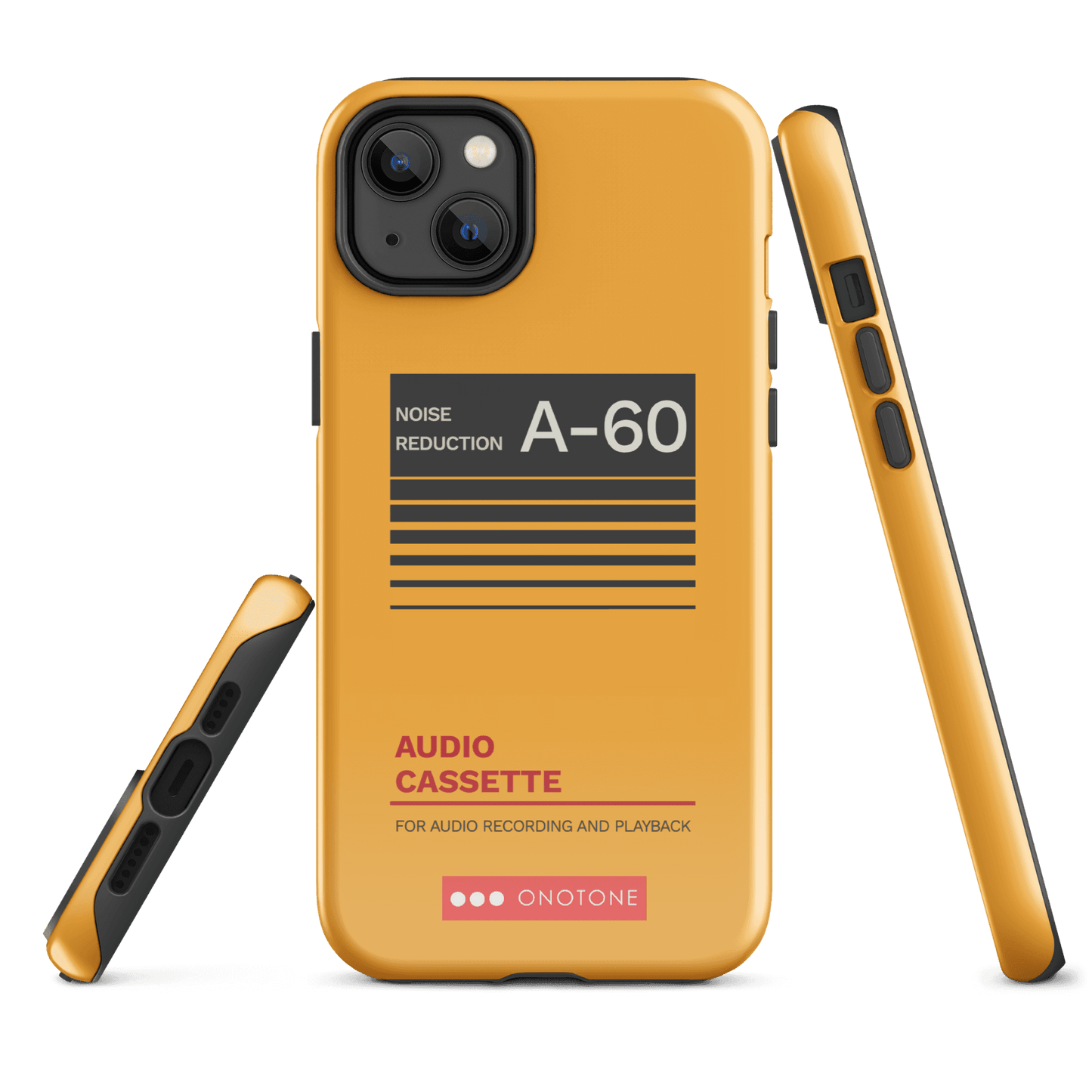Dual Layer audio casette modern iPhone® Case ( MD-1225)