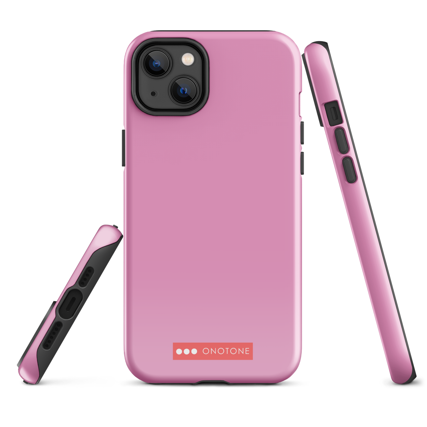 Dual Layer pink iPhone® Case - Pantone® 333