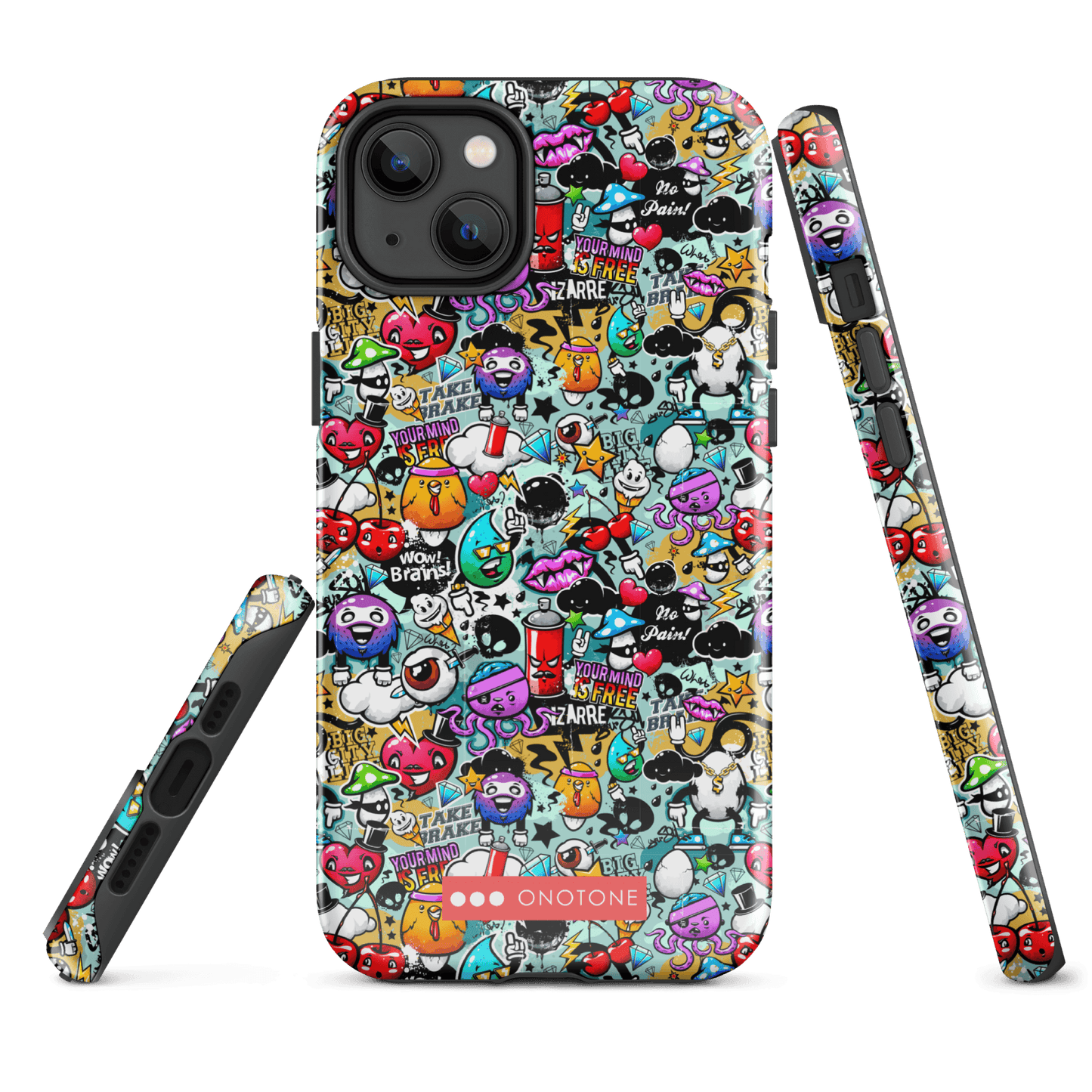 Dual Layer iPhone® Case with Street Art