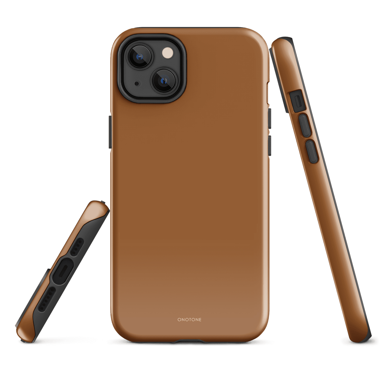 Solid Color brown iPhone® Case - Pantone® 154