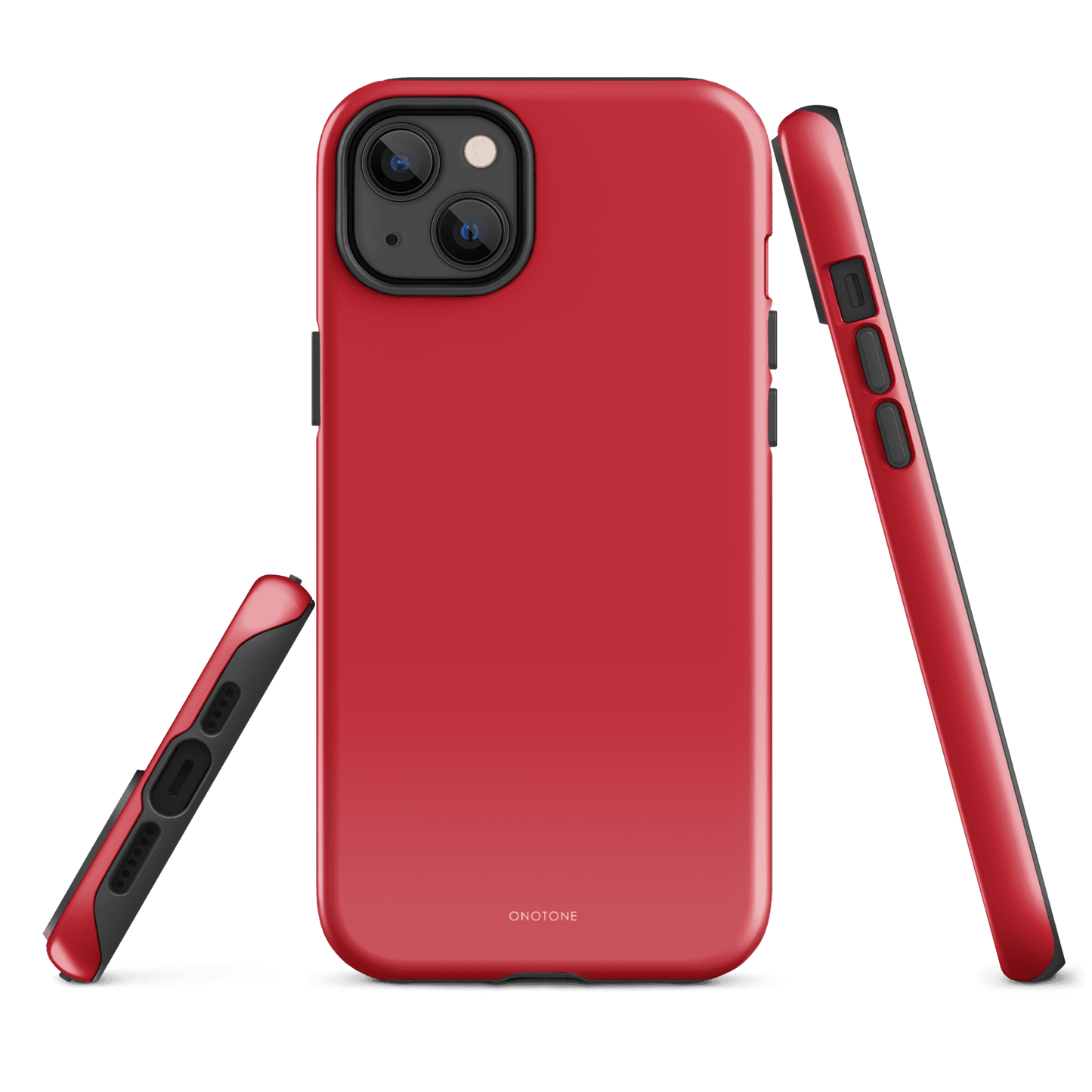 Solid Color red iPhone® Case - Pantone® 186