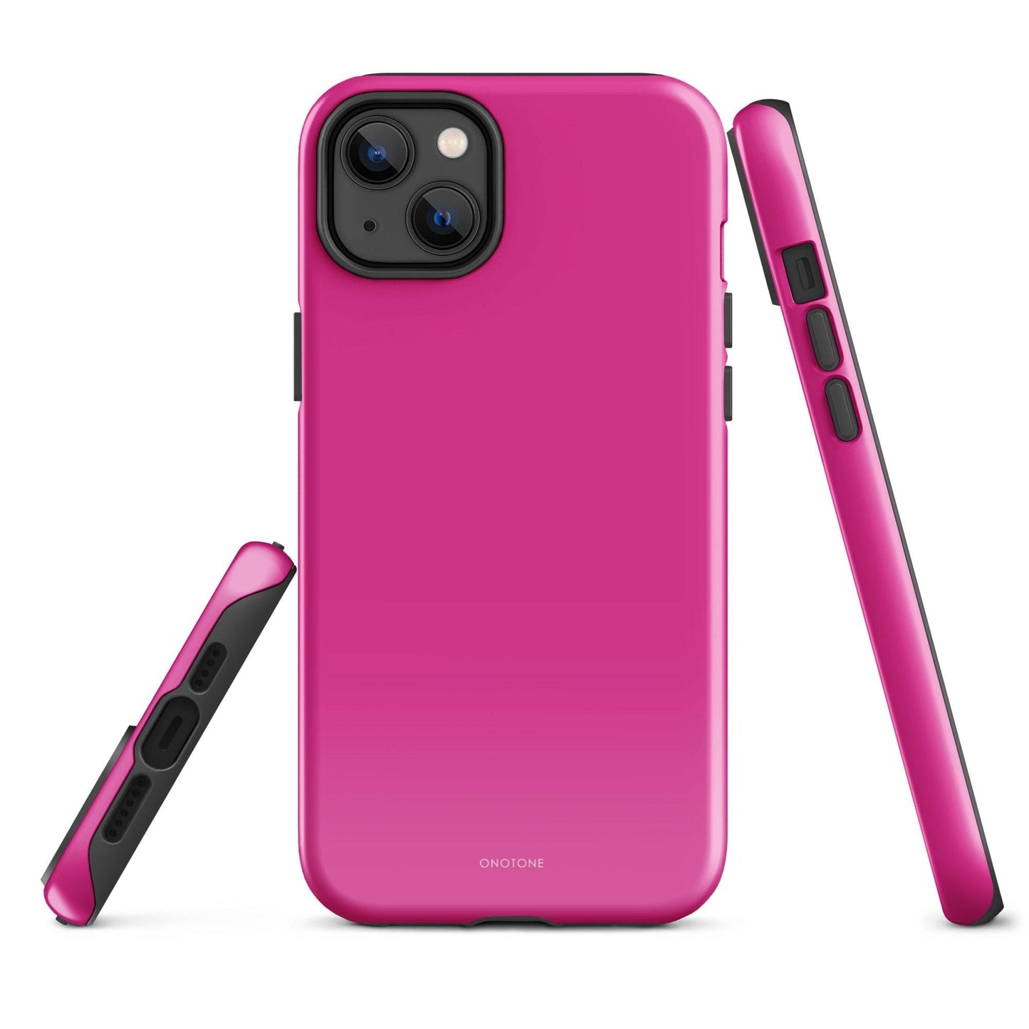 Solid Color hot pink iPhone® Case - Pantone® 225
