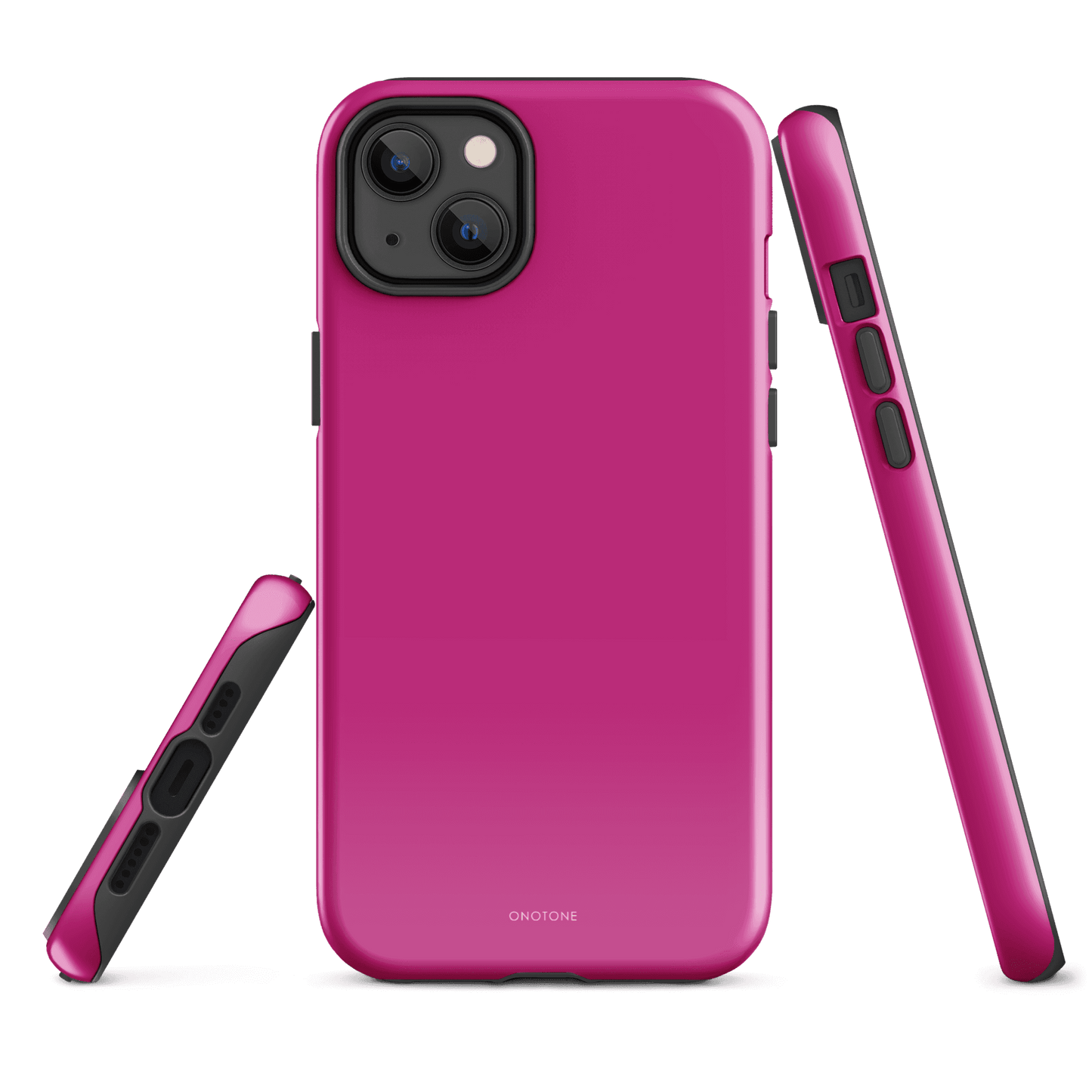 Solid Color pink iPhone® Case - Pantone® 233