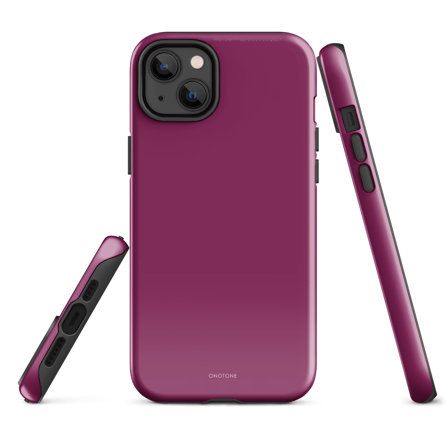 Solid Color purple iPhone® Case - Pantone® 235