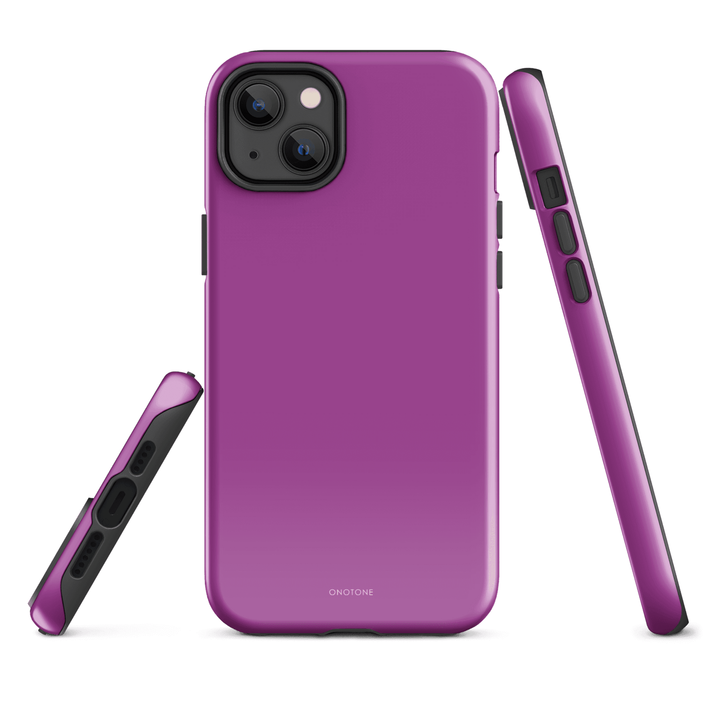 Solid Color purple iPhone® Case - Pantone® 253