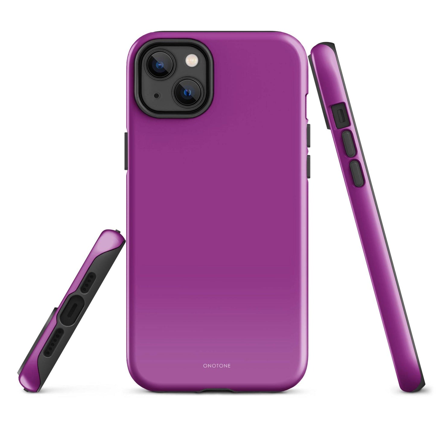 Solid Color purple iPhone® Case - Pantone® 254