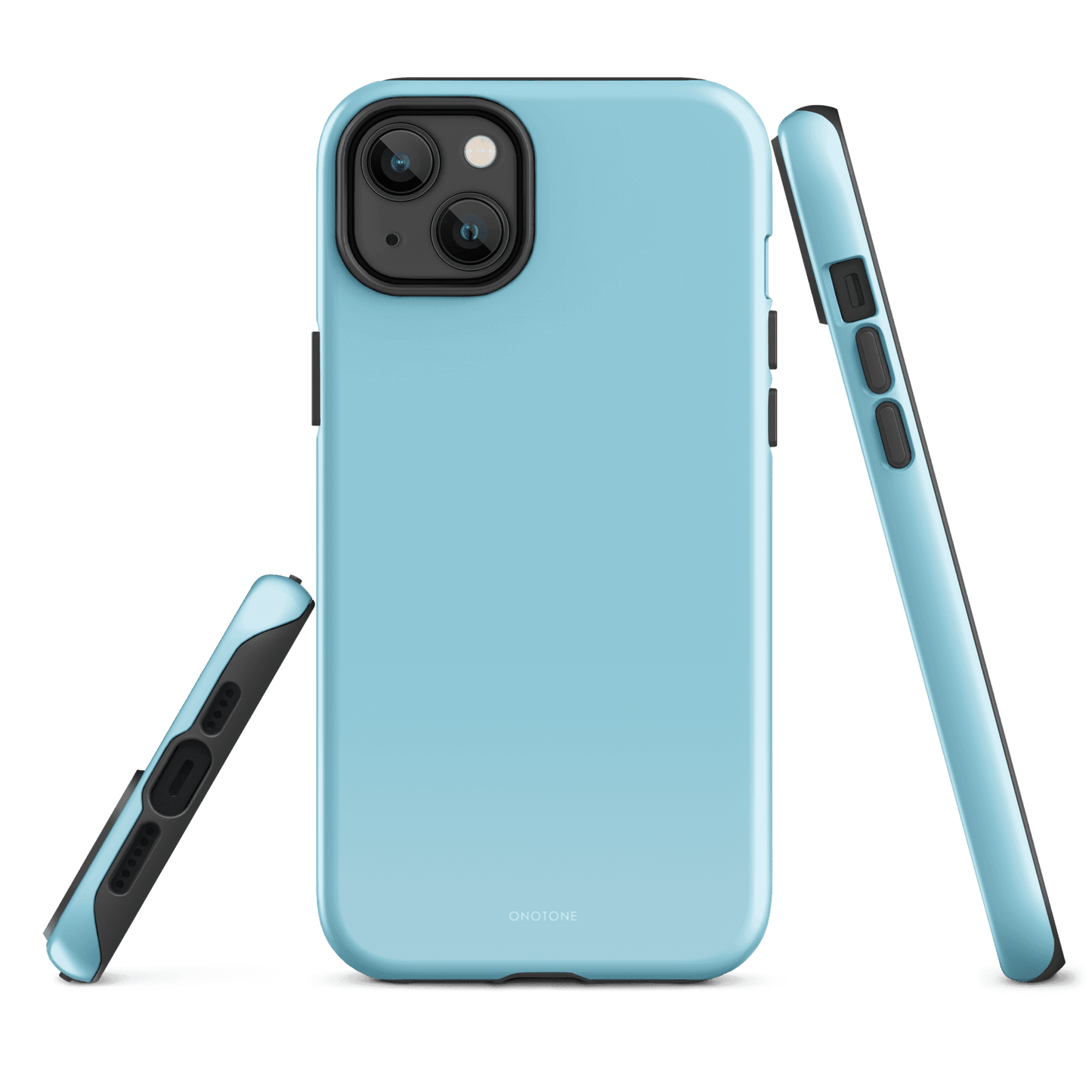 Solid Color baby blue iPhone® Case - Pantone® 304