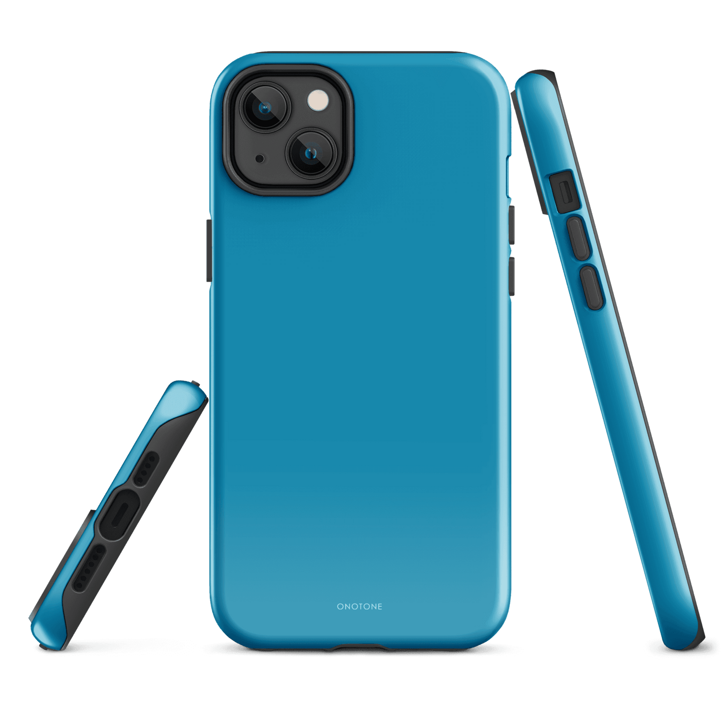 Solid Color blue iPhone® Case - Pantone® 313