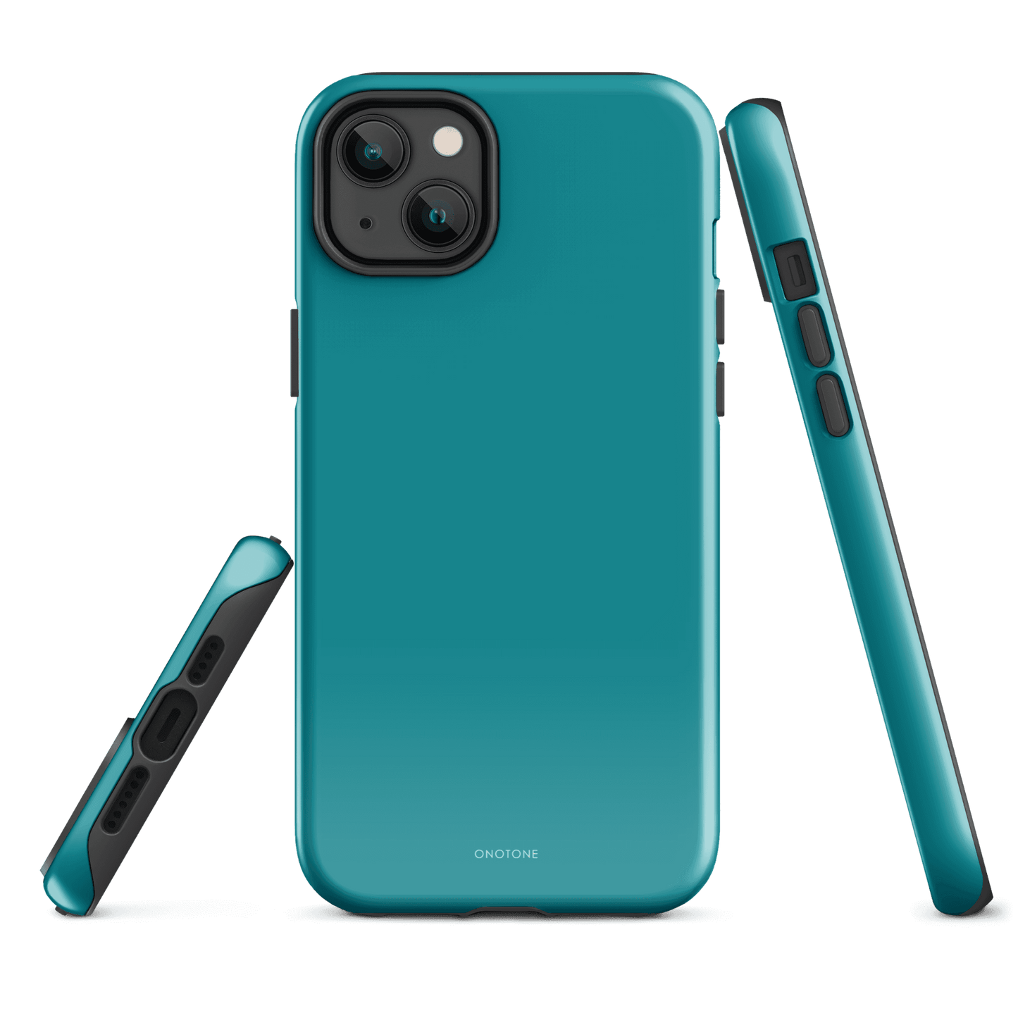 Solid Color teal iPhone® Case - Pantone® 321