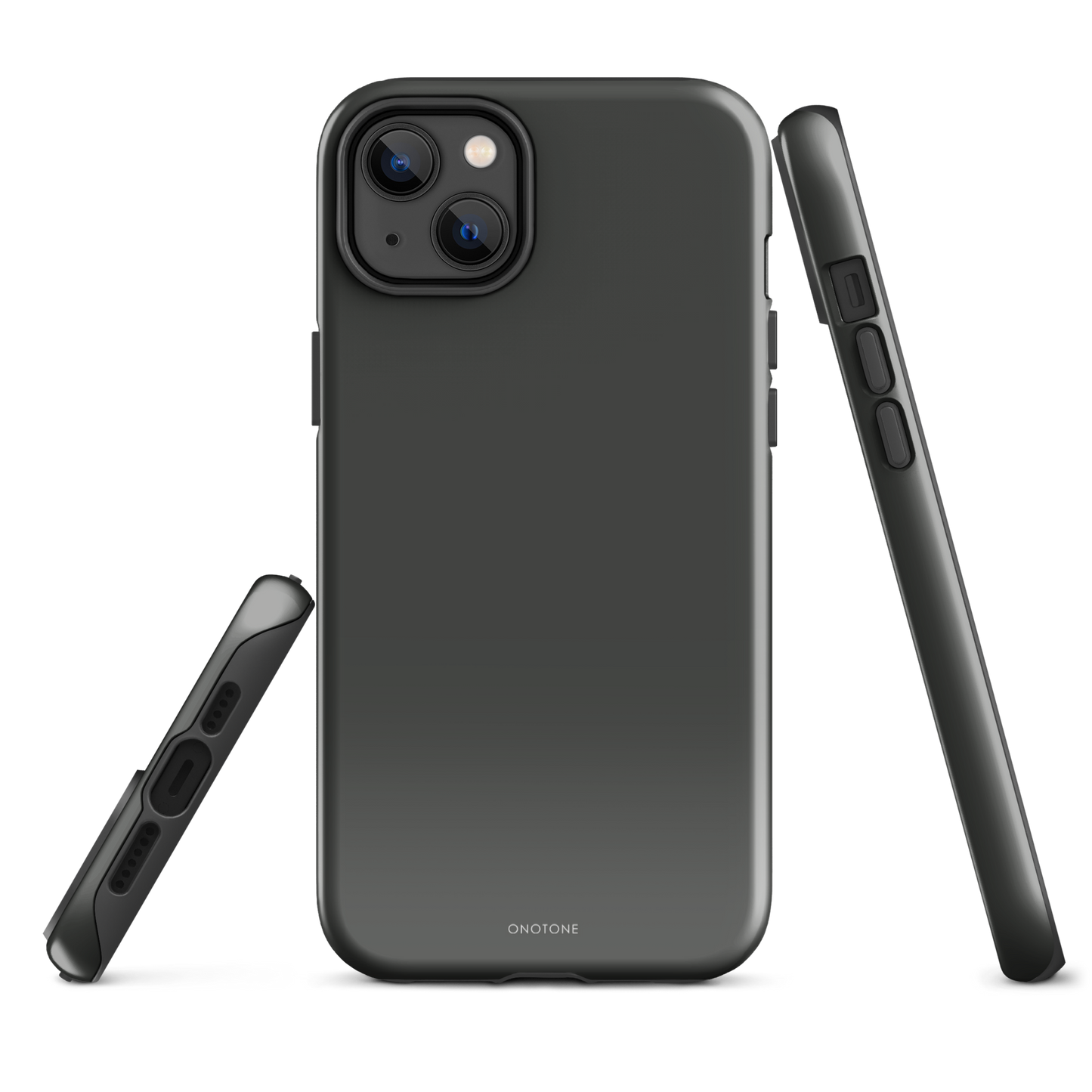 GRAY MINIMALIST IPHONE® CASE - PANTONE® 447