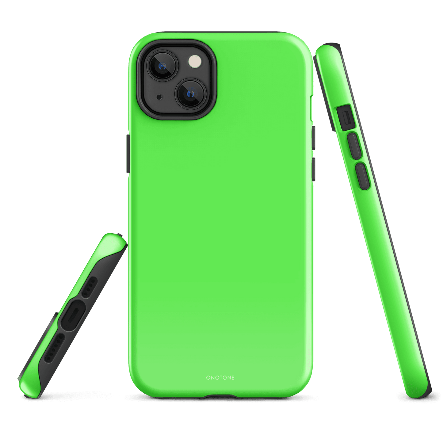 Neon Green iPhone Case - Pantone Green Gecko