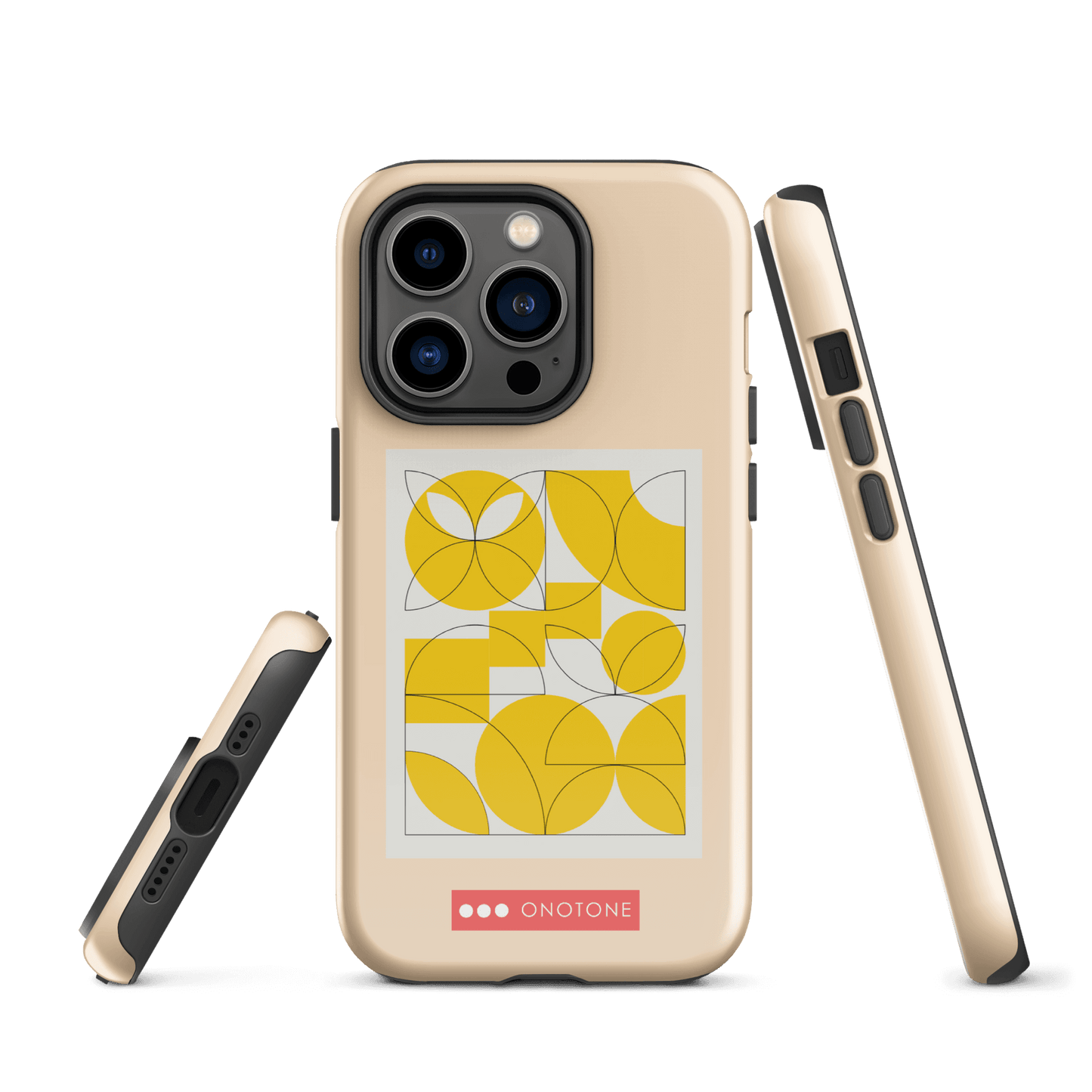 Dual Layer Bauhaus modern iPhone® Case ( MD-3073)