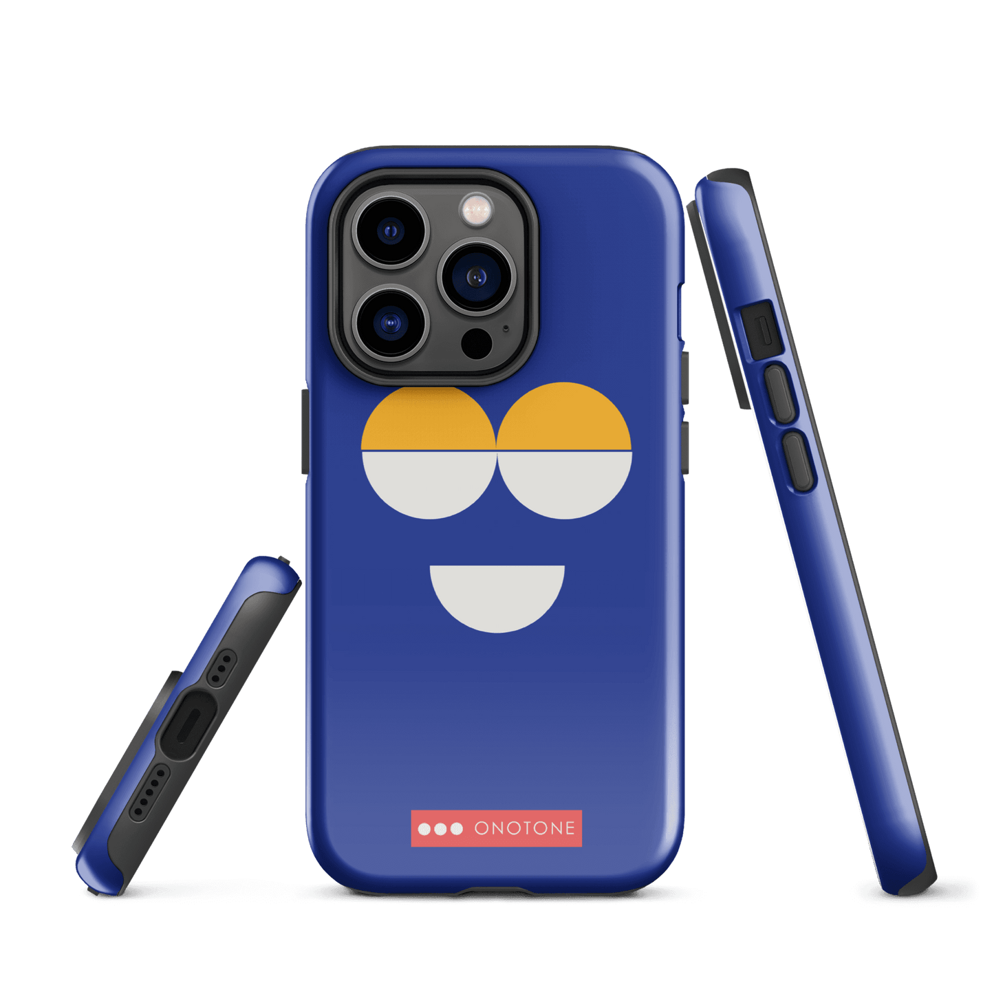 Dual Layer blue modern iPhone® Case ( MD-2961)