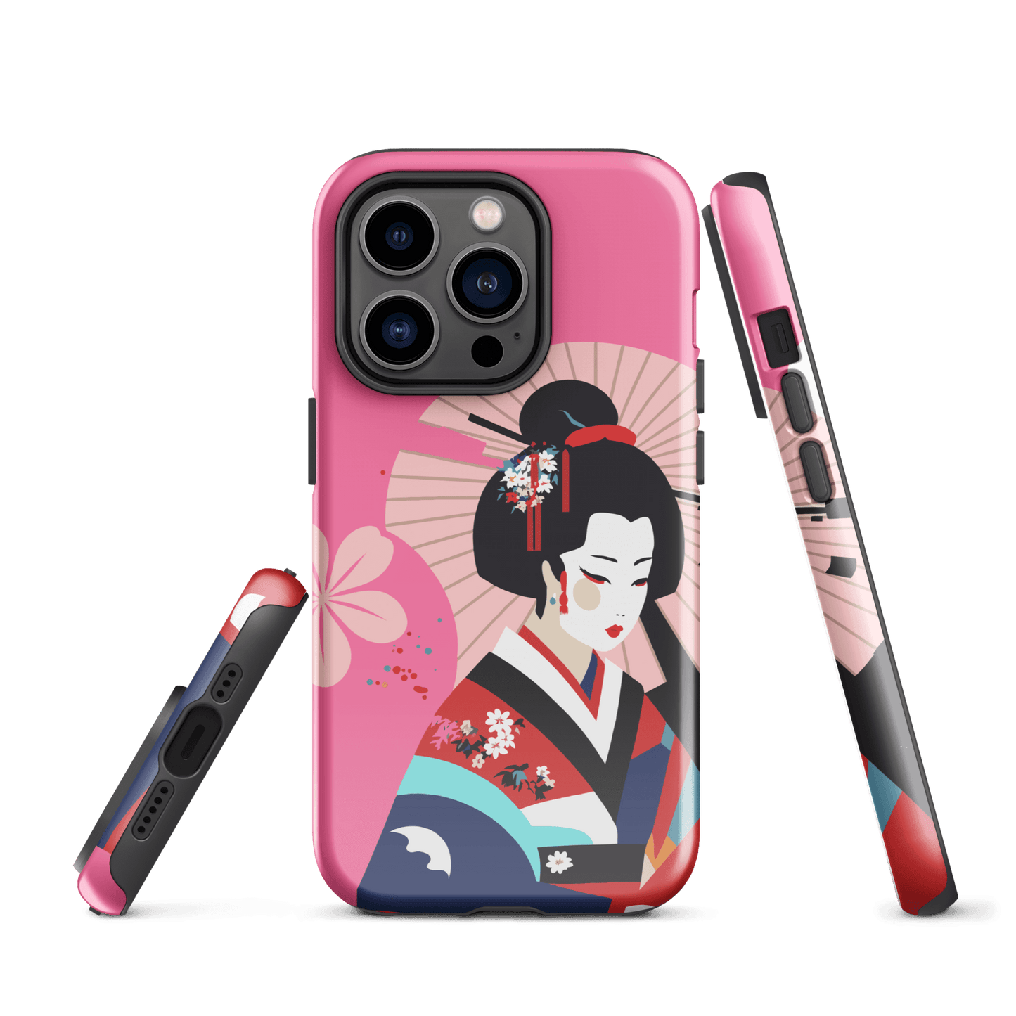 Dual Layer geisha modern iPhone® Case ( MD-2121)
