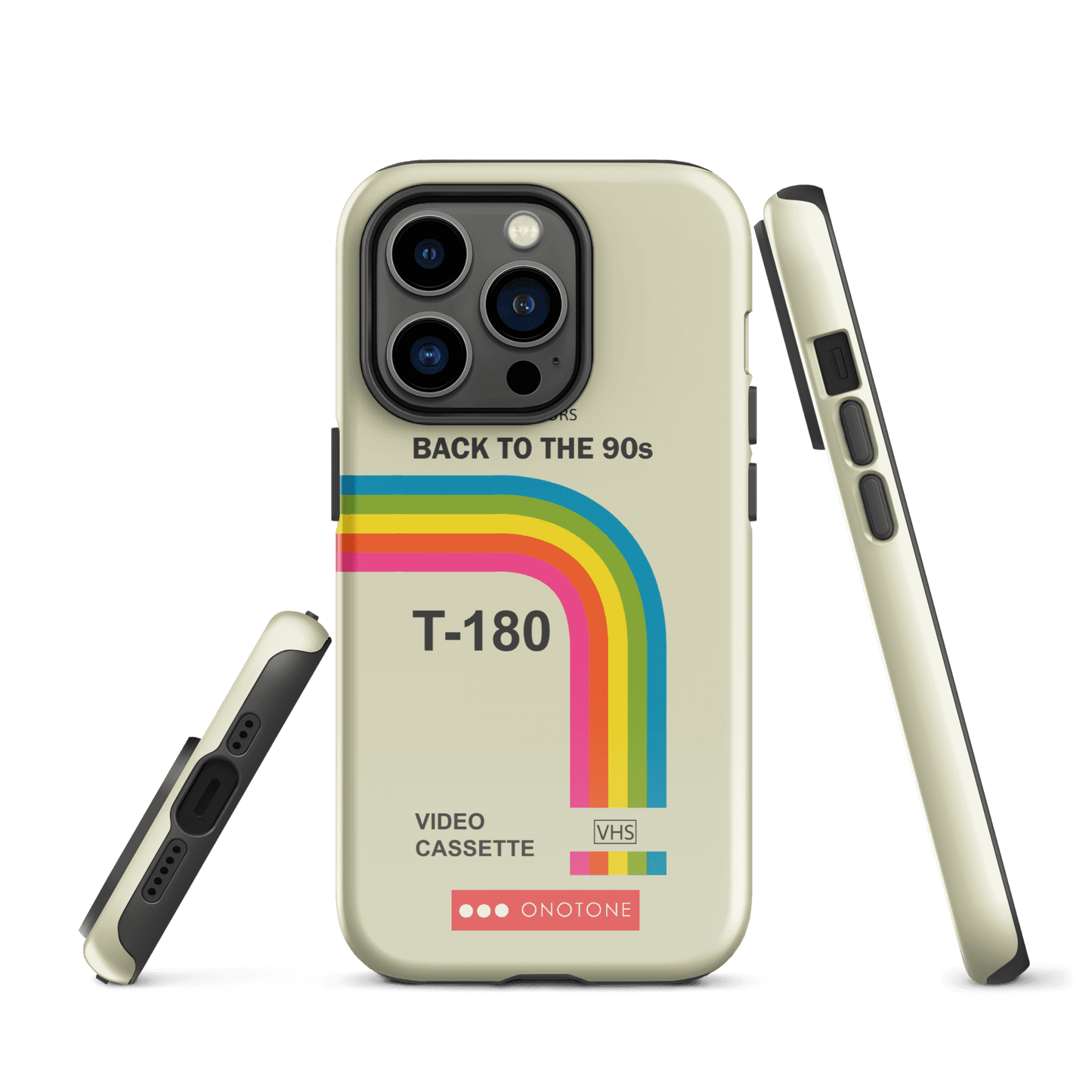 Dual Layer back to 90s VHS modern iPhone® Case ( MD-1281)
