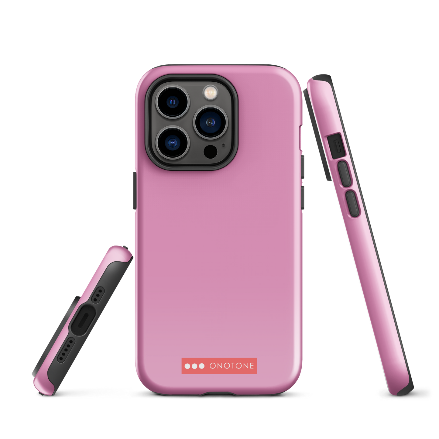 Dual Layer pink iPhone® Case - Pantone® 333
