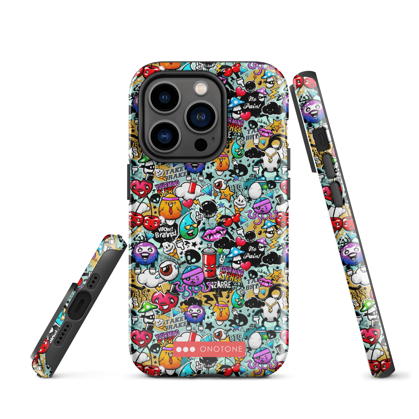 Dual Layer iPhone® Case with Street Art