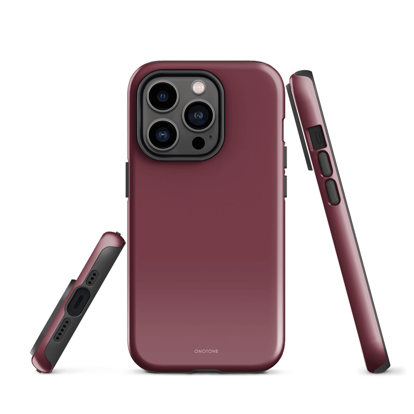 Solid Color red iPhone® Case - Pantone® 195