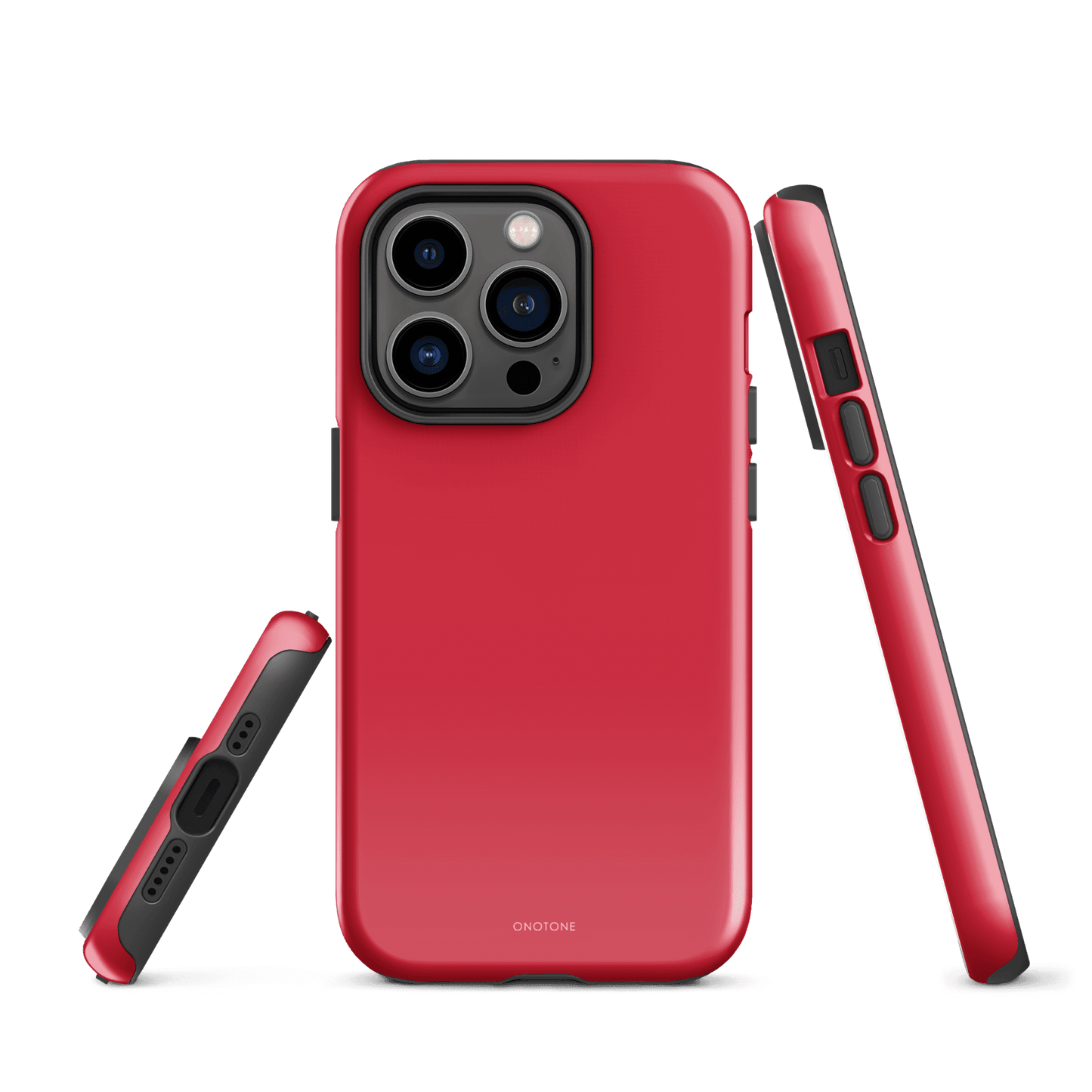 Solid Color red iPhone® Case - Pantone® 199