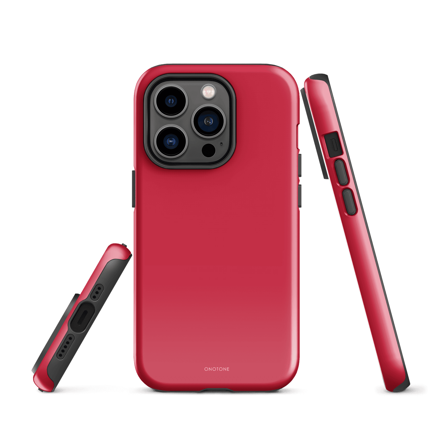 Solid Color red iPhone® Case - Pantone® 207