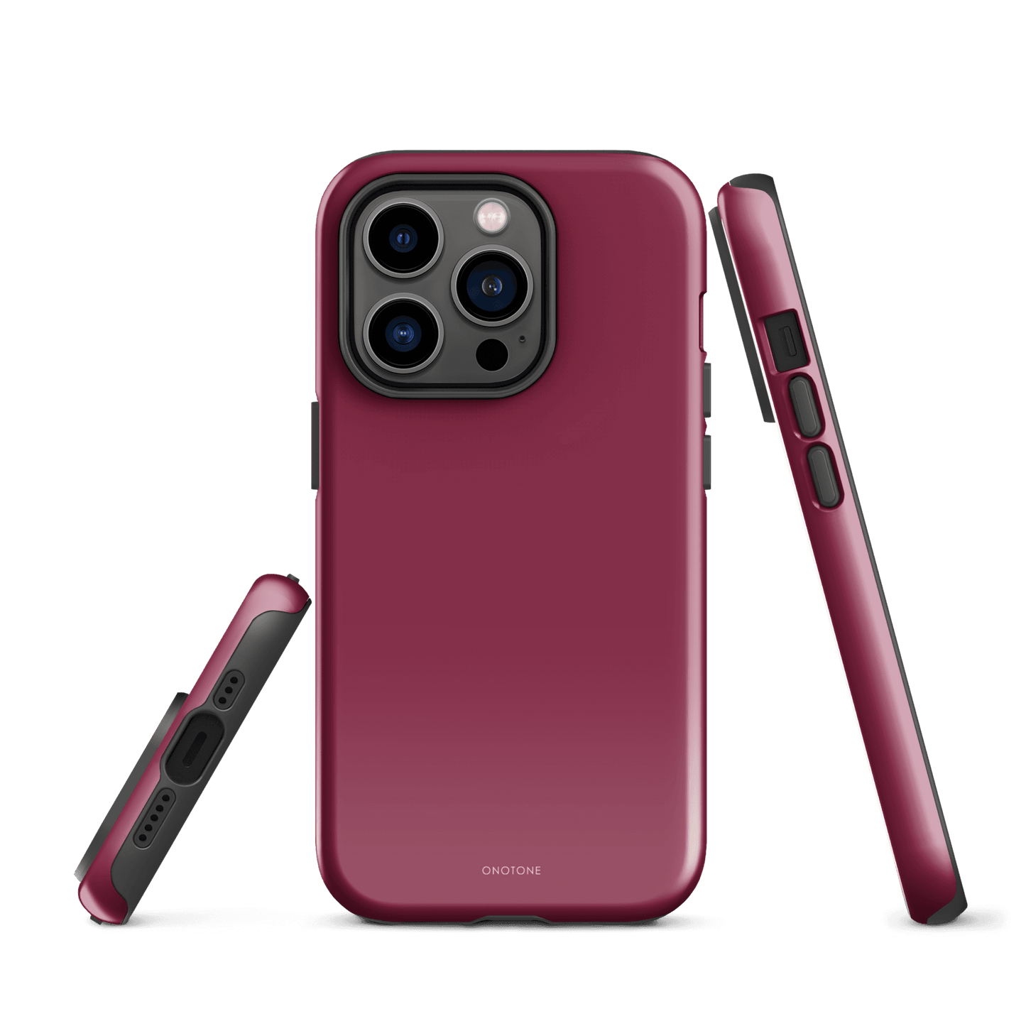 Solid Color red iPhone® Case - Pantone® 208