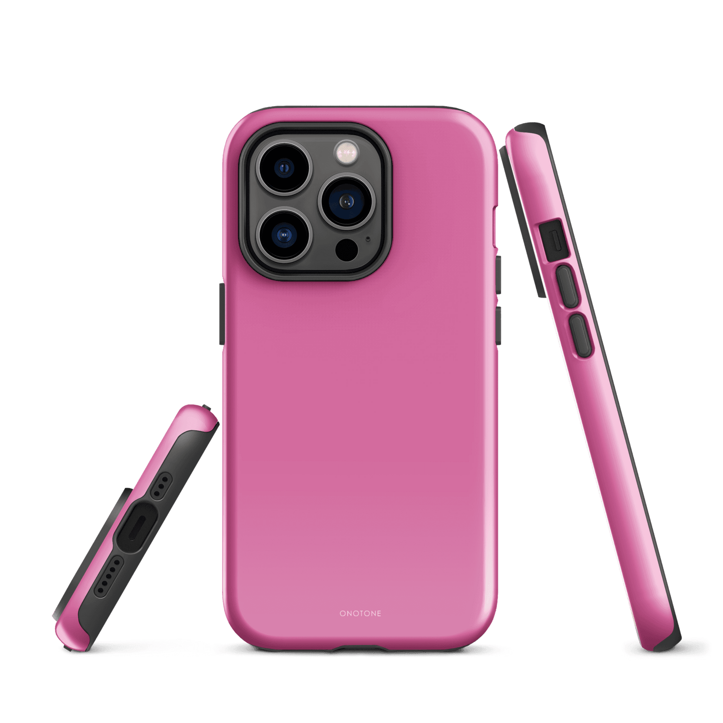 Solid Color pink iPhone® Case - Pantone® 218