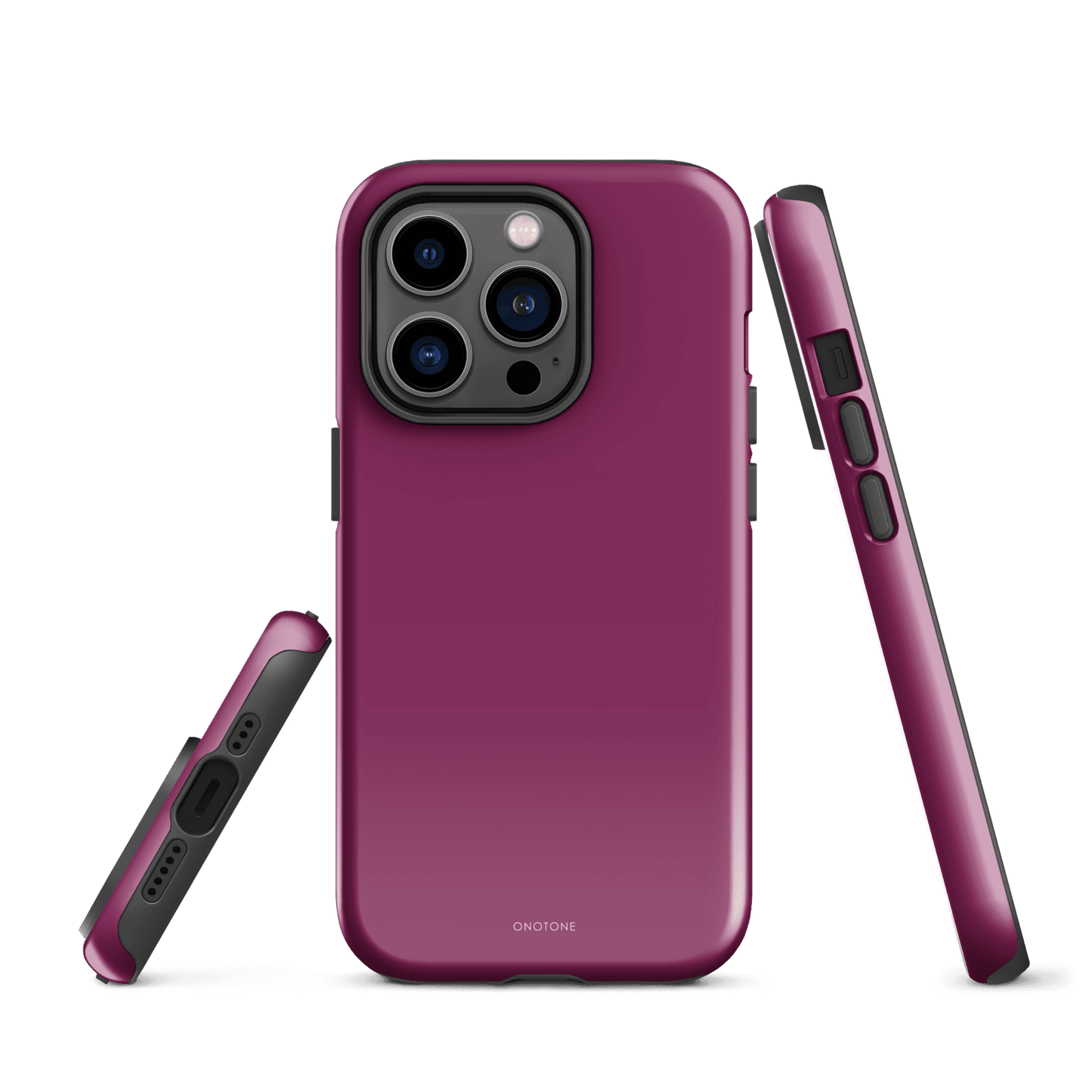 Solid Color purple iPhone® Case - Pantone® 235