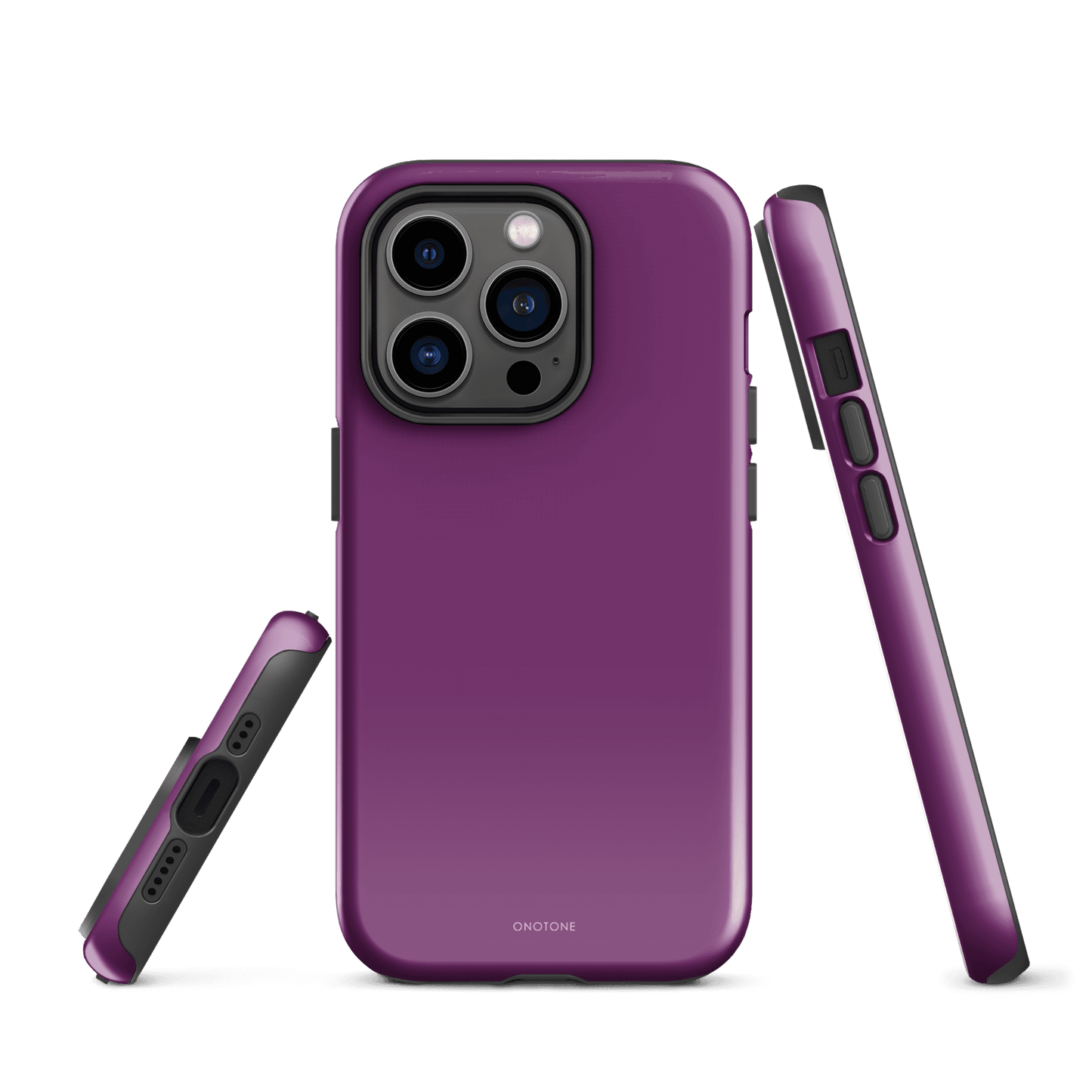Solid Color purple iPhone® Case - Pantone® 255