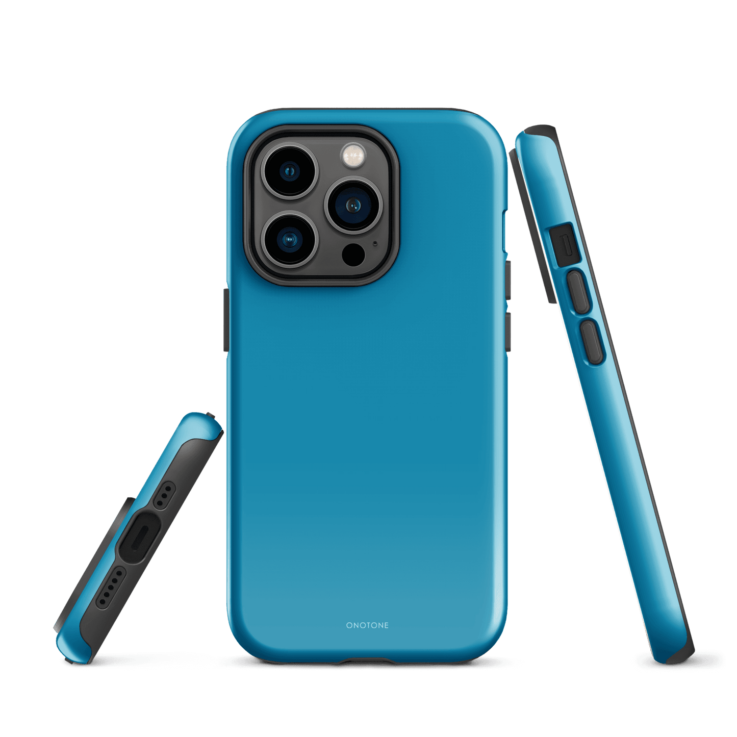 Solid Color blue iPhone® Case - Pantone® 313