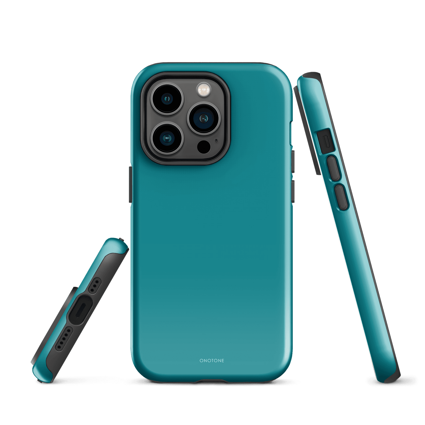 Solid Color teal iPhone® Case - Pantone® 321