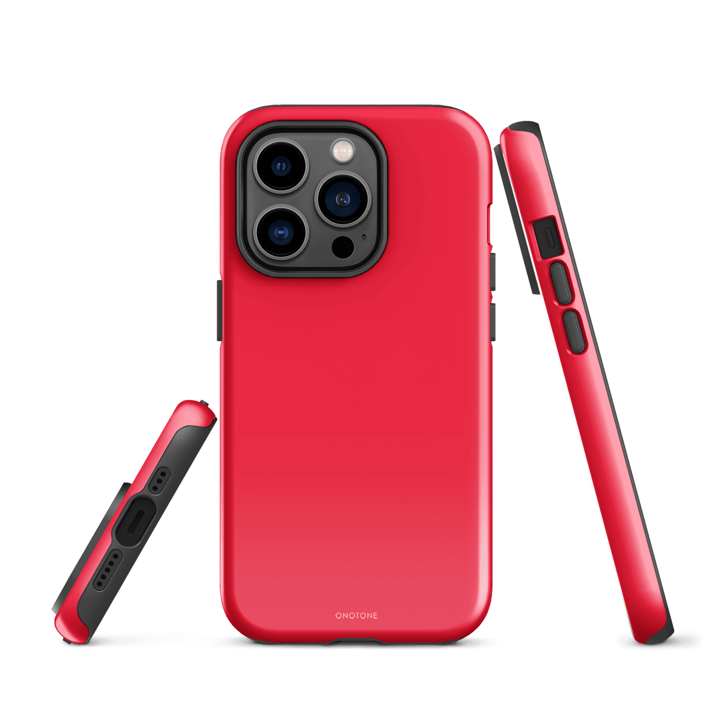 Neon Red iPhone Case