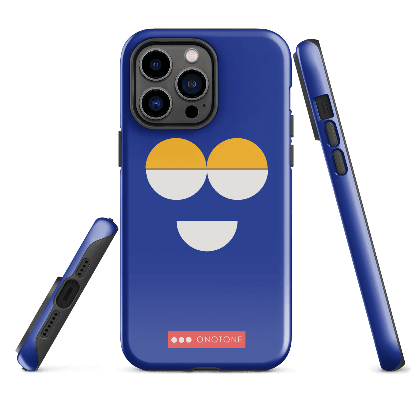 Dual Layer blue modern iPhone® Case ( MD-2961)
