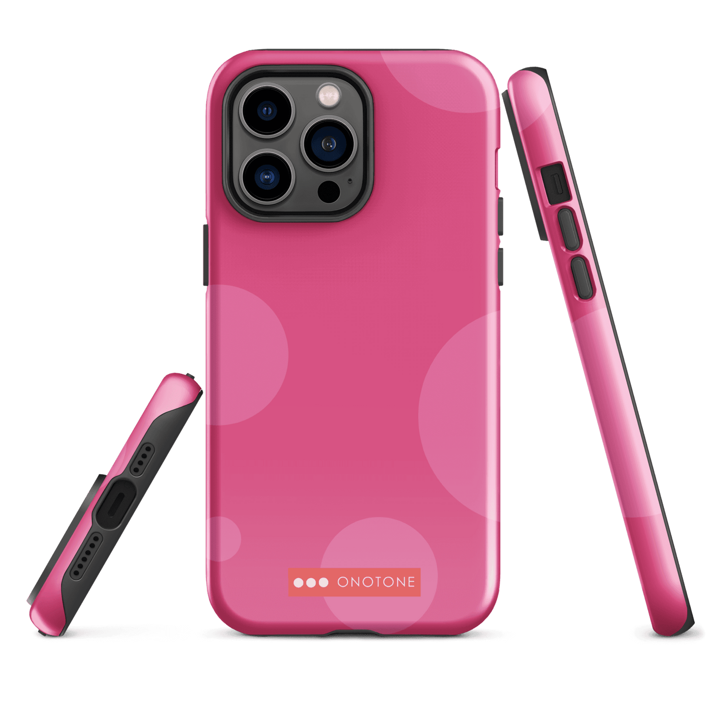 Dual Layer pink modern iPhone® Case ( MD-1729)