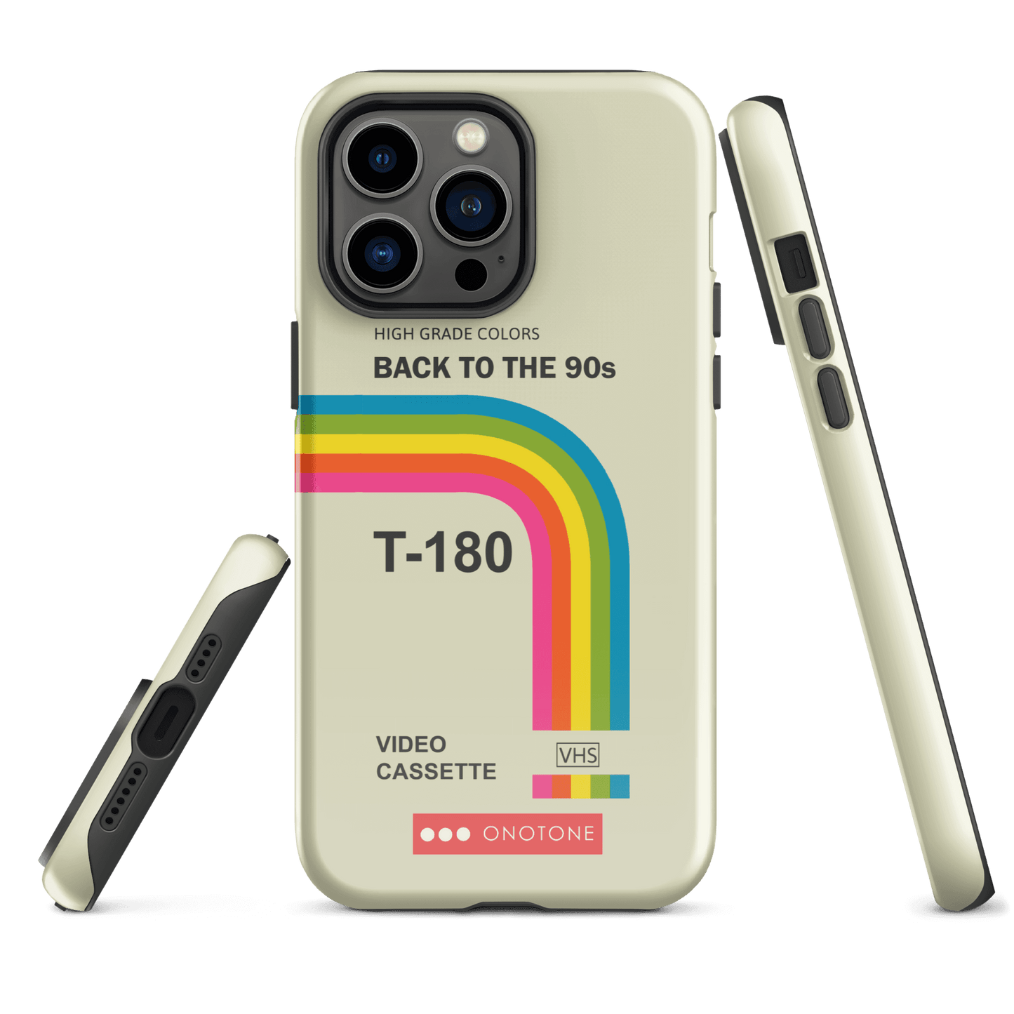 Dual Layer back to 90s VHS modern iPhone® Case ( MD-1281)