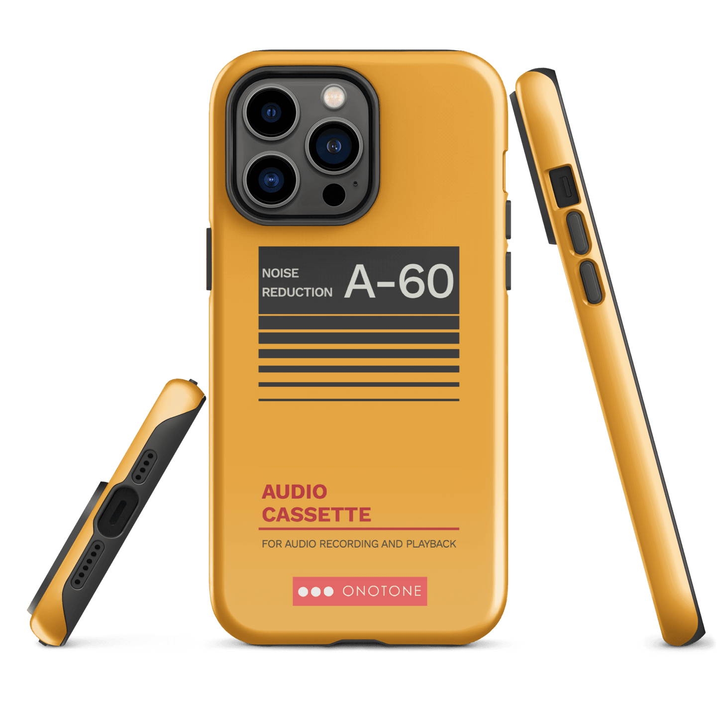 Dual Layer audio casette modern iPhone® Case ( MD-1225)