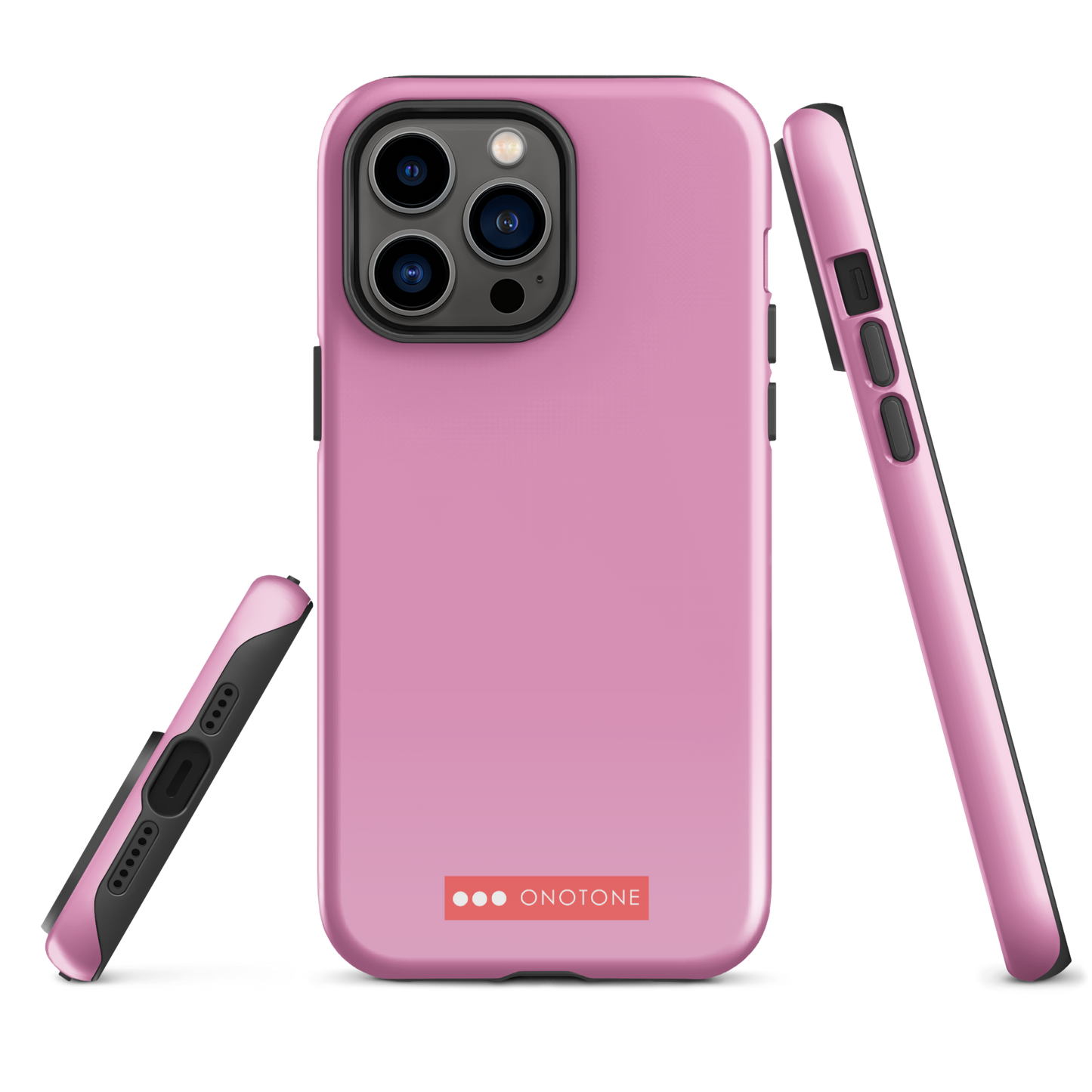 Dual Layer pink iPhone® Case - Pantone® 333
