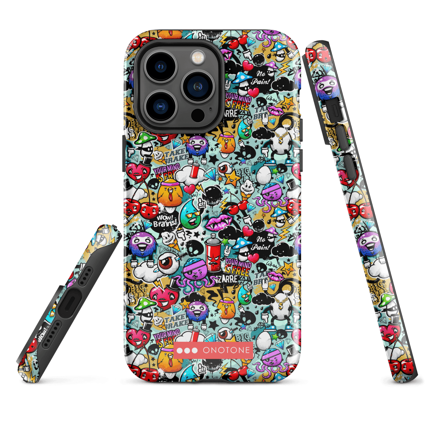 Dual Layer iPhone® Case with Street Art
