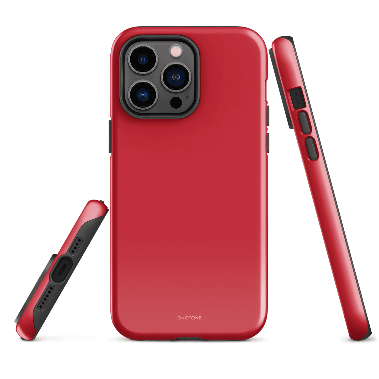 Solid Color red iPhone® Case - Pantone® 186