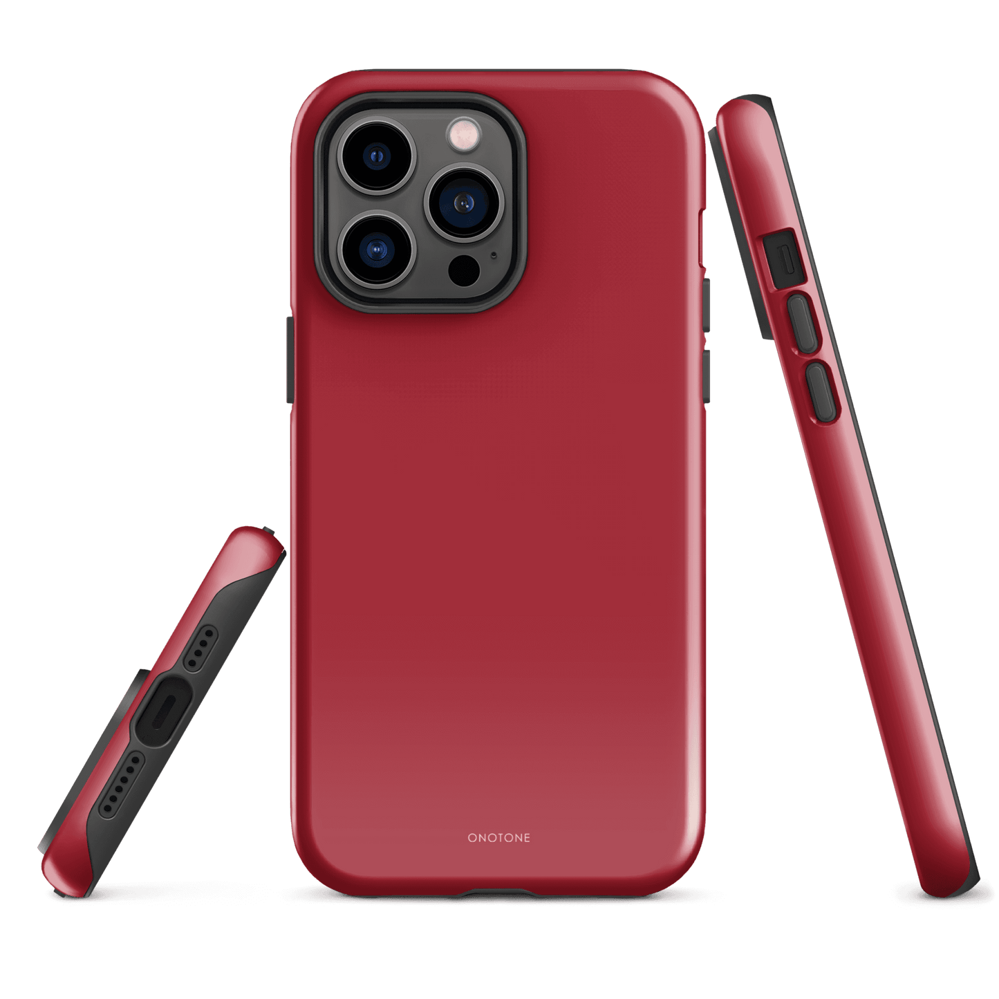 Solid Color red iPhone® Case - Pantone® 187