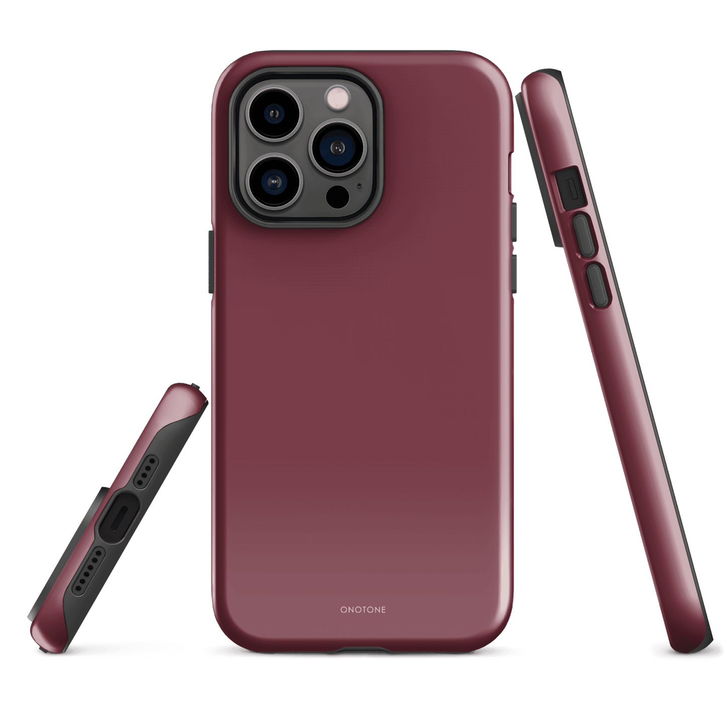Solid Color red iPhone® Case - Pantone® 195