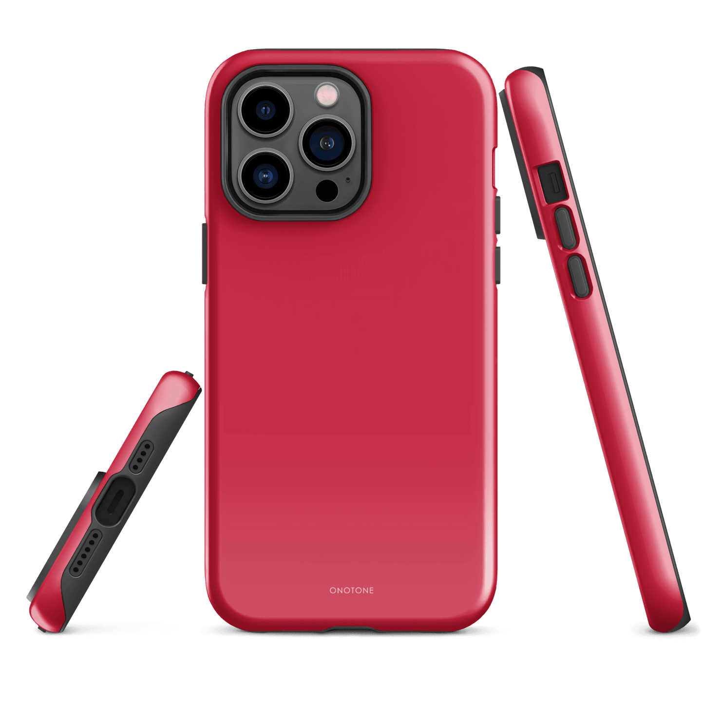 Solid Color red iPhone® Case - Pantone® 207