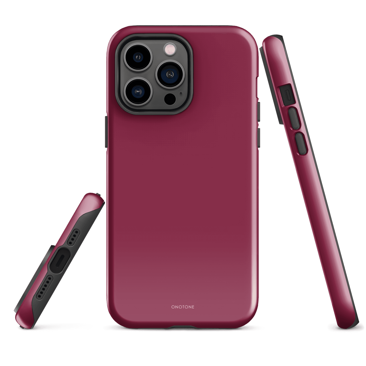 Solid Color red iPhone® Case - Pantone® 208