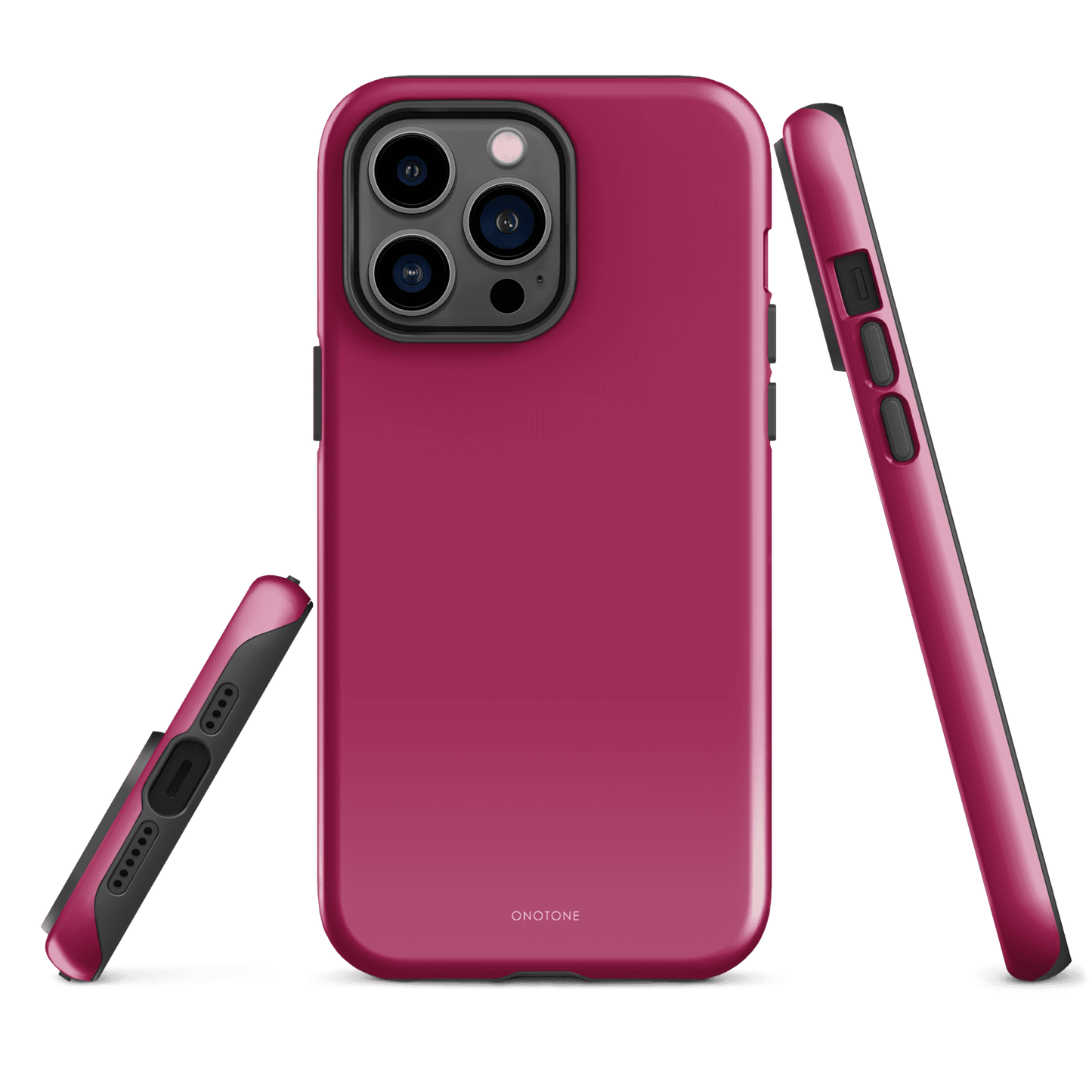 Solid Color pink iPhone® Case - Pantone® 220