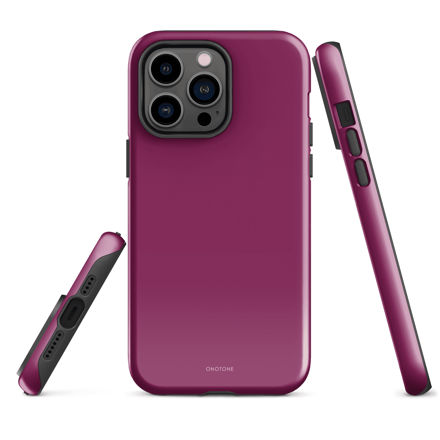Solid Color purple iPhone® Case - Pantone® 235