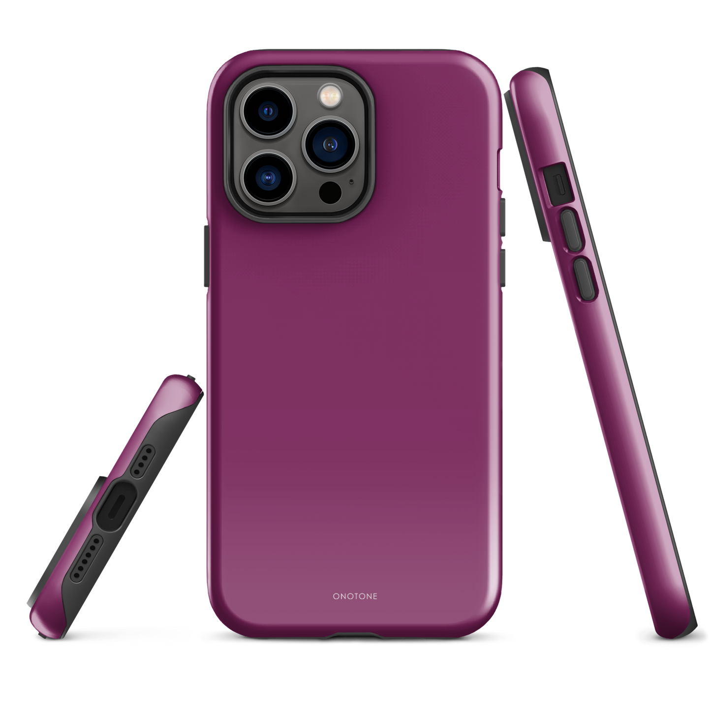 Solid Color purple iPhone® Case - Pantone® 242