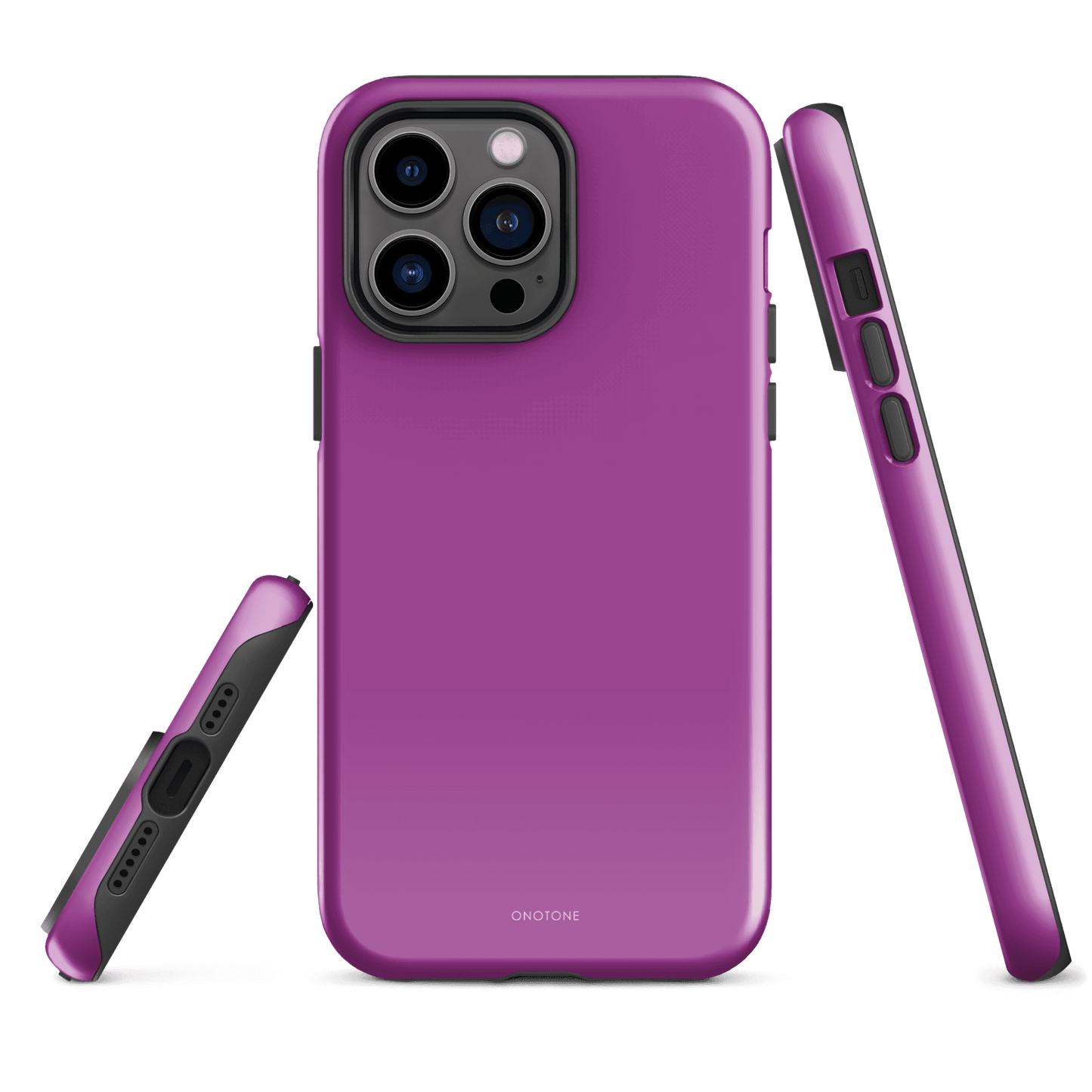 Solid Color purple iPhone® Case - Pantone® 253