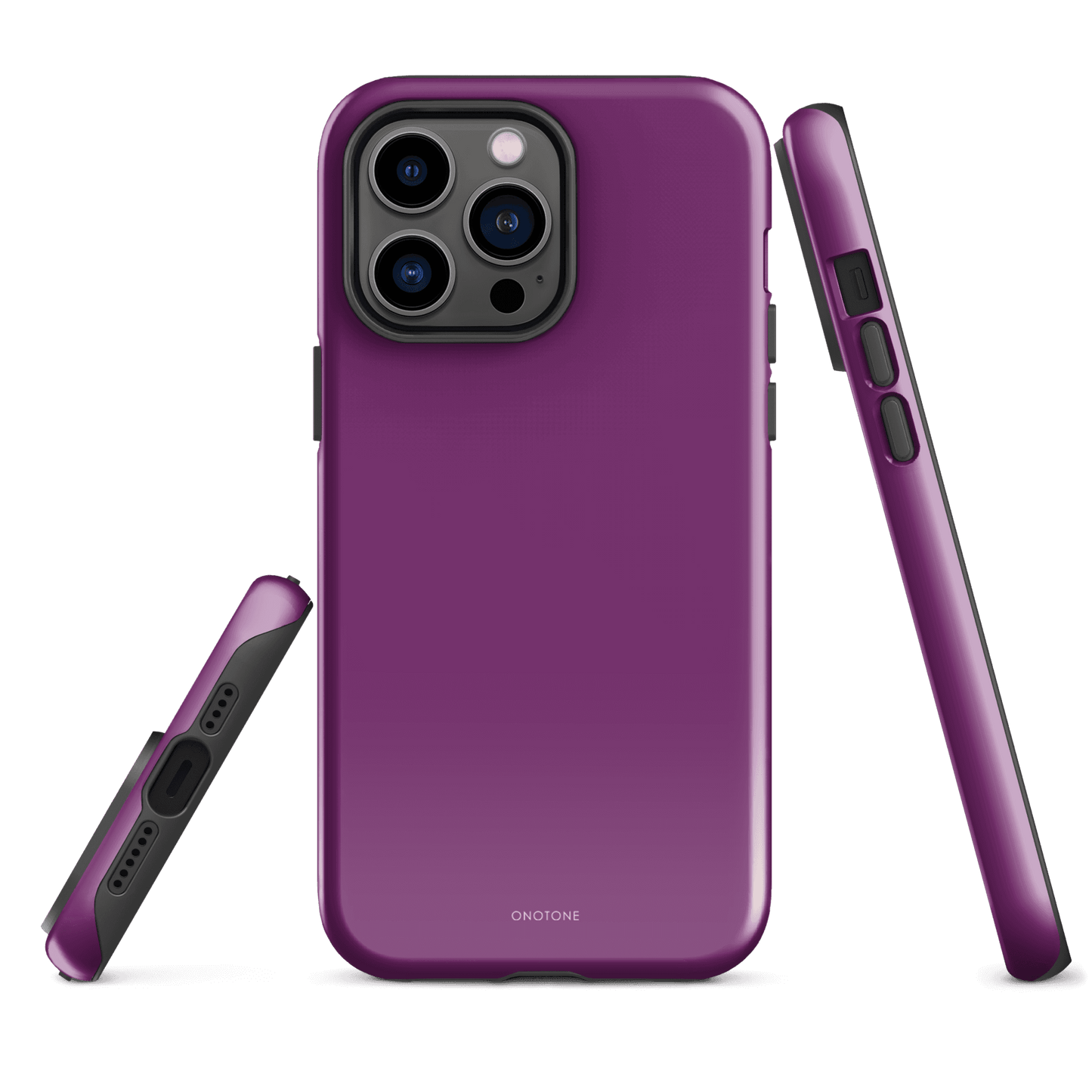 Solid Color purple iPhone® Case - Pantone® 255