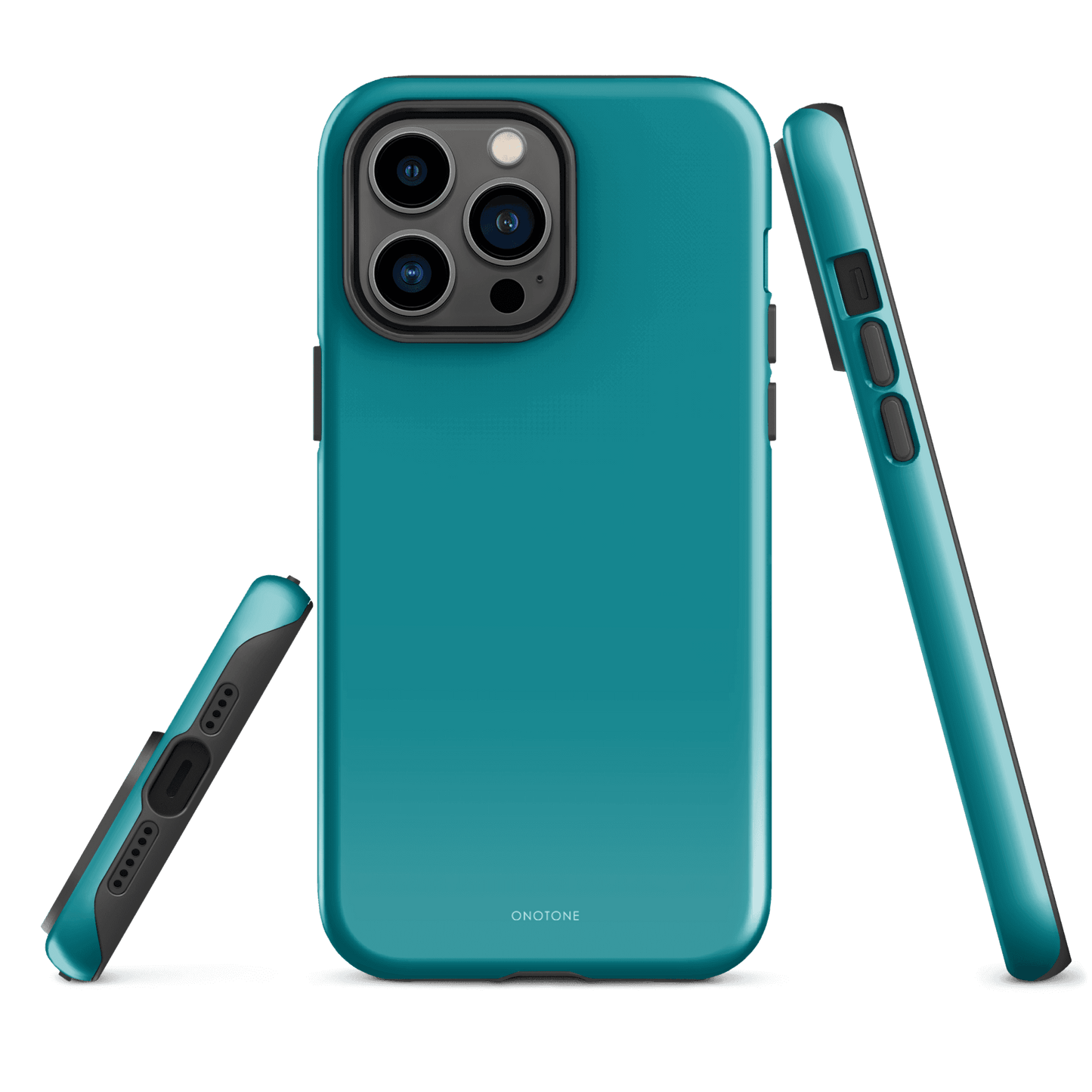 Solid Color teal iPhone® Case - Pantone® 321