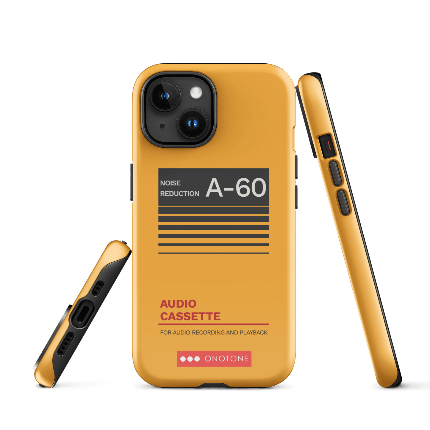 Dual Layer audio casette modern iPhone® Case ( MD-1225)