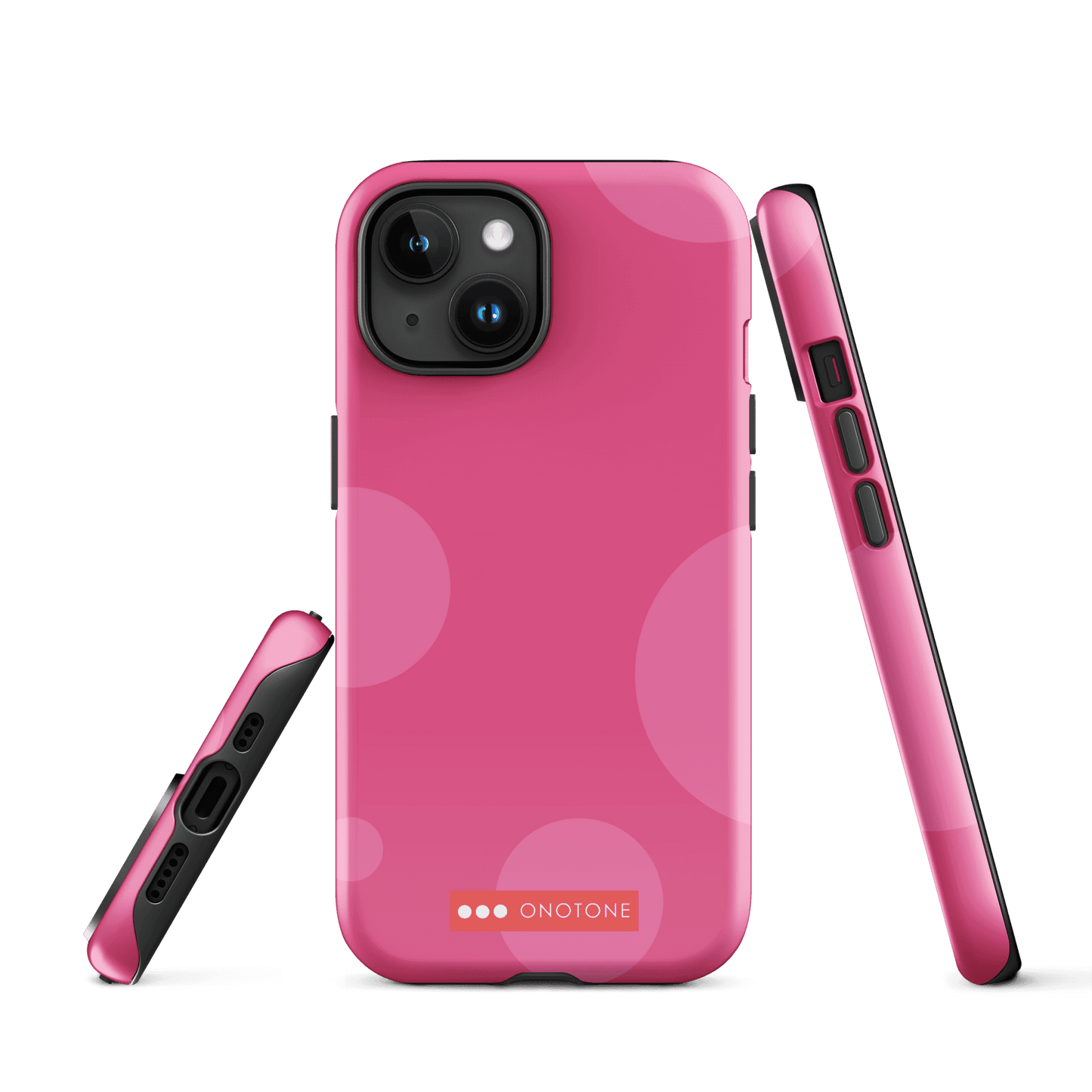 Dual Layer pink modern iPhone® Case ( MD-1729)